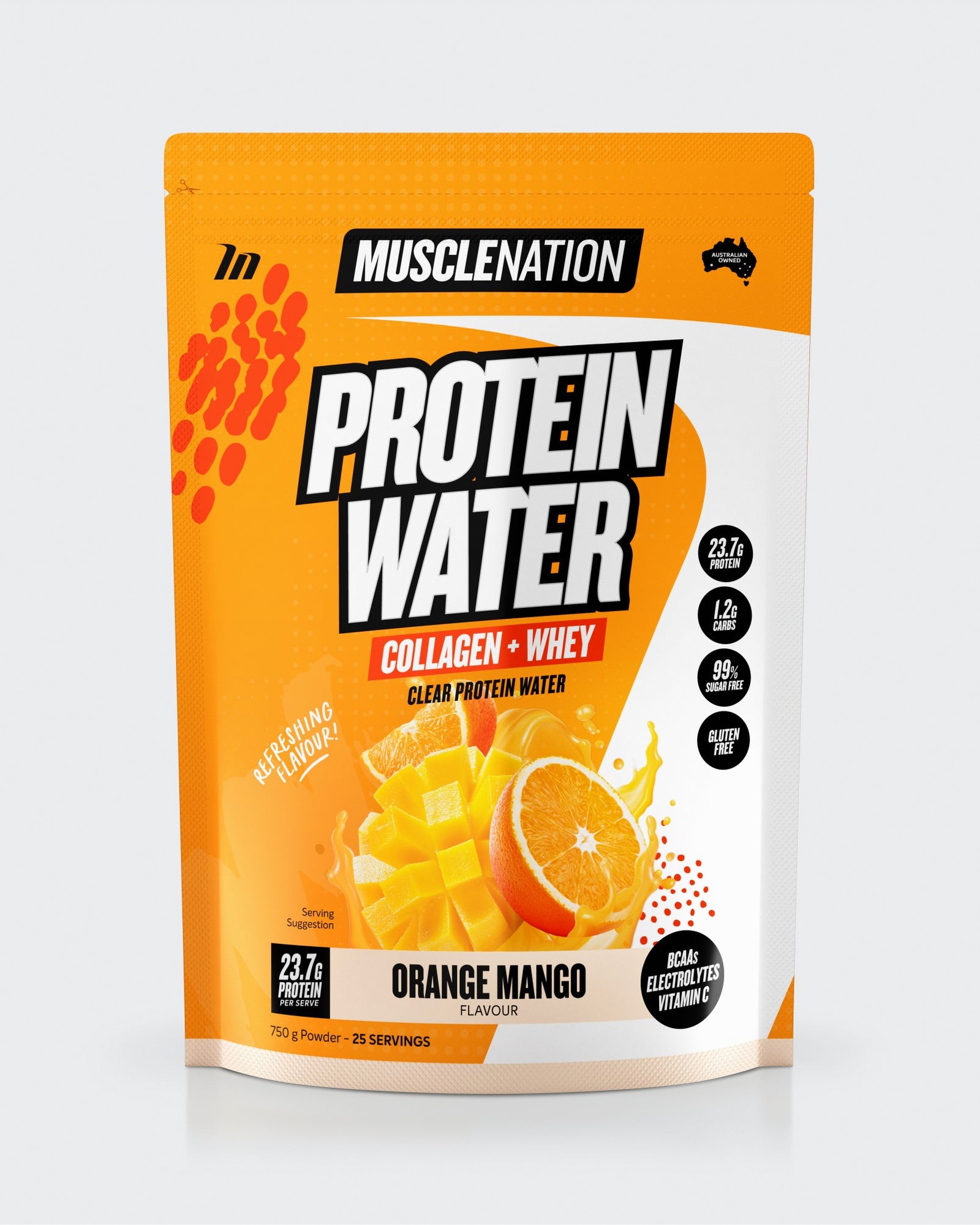 PROTEIN WATER - Orange Mango - 25 serves