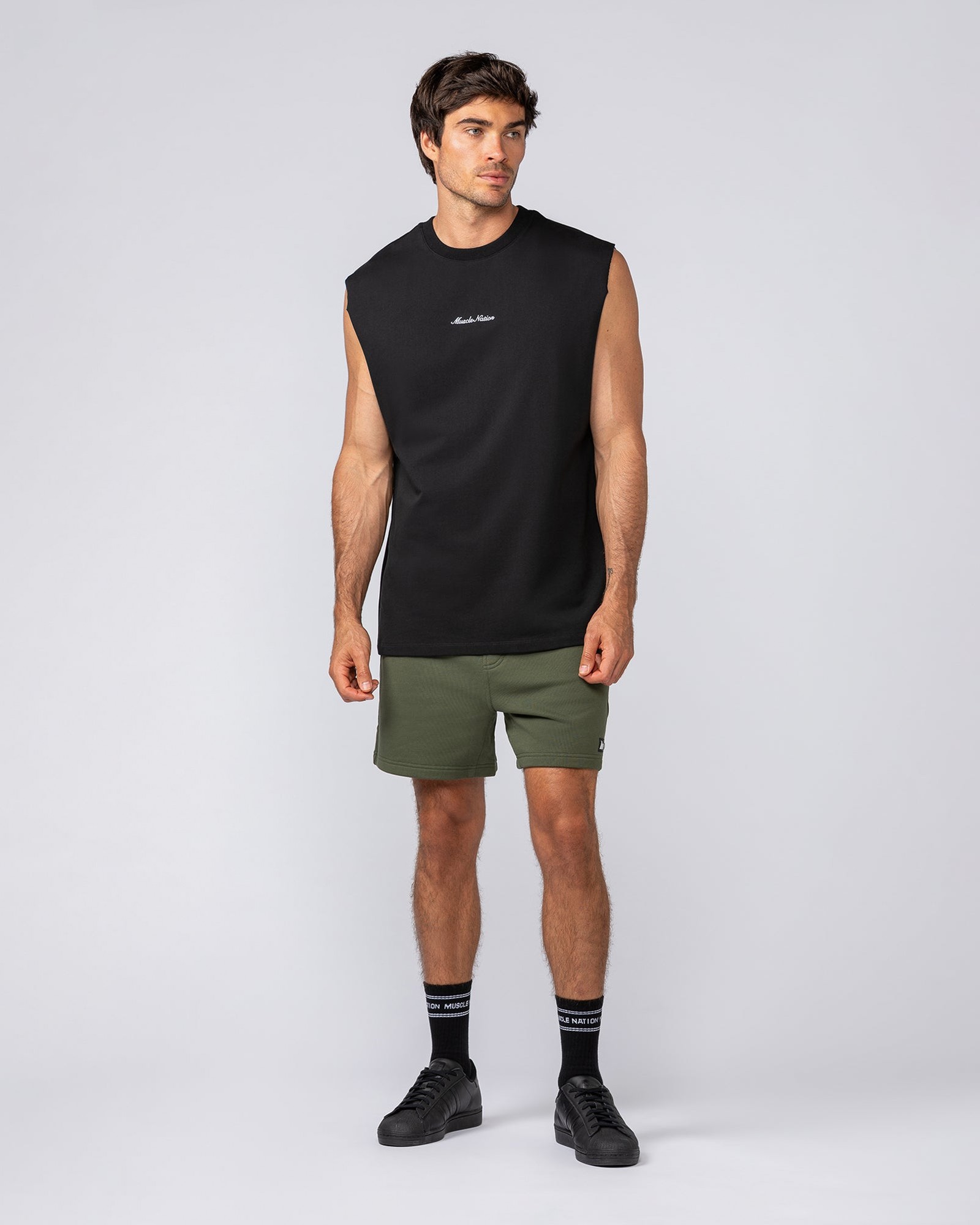Sweat 5" Shorts - Dark Khaki