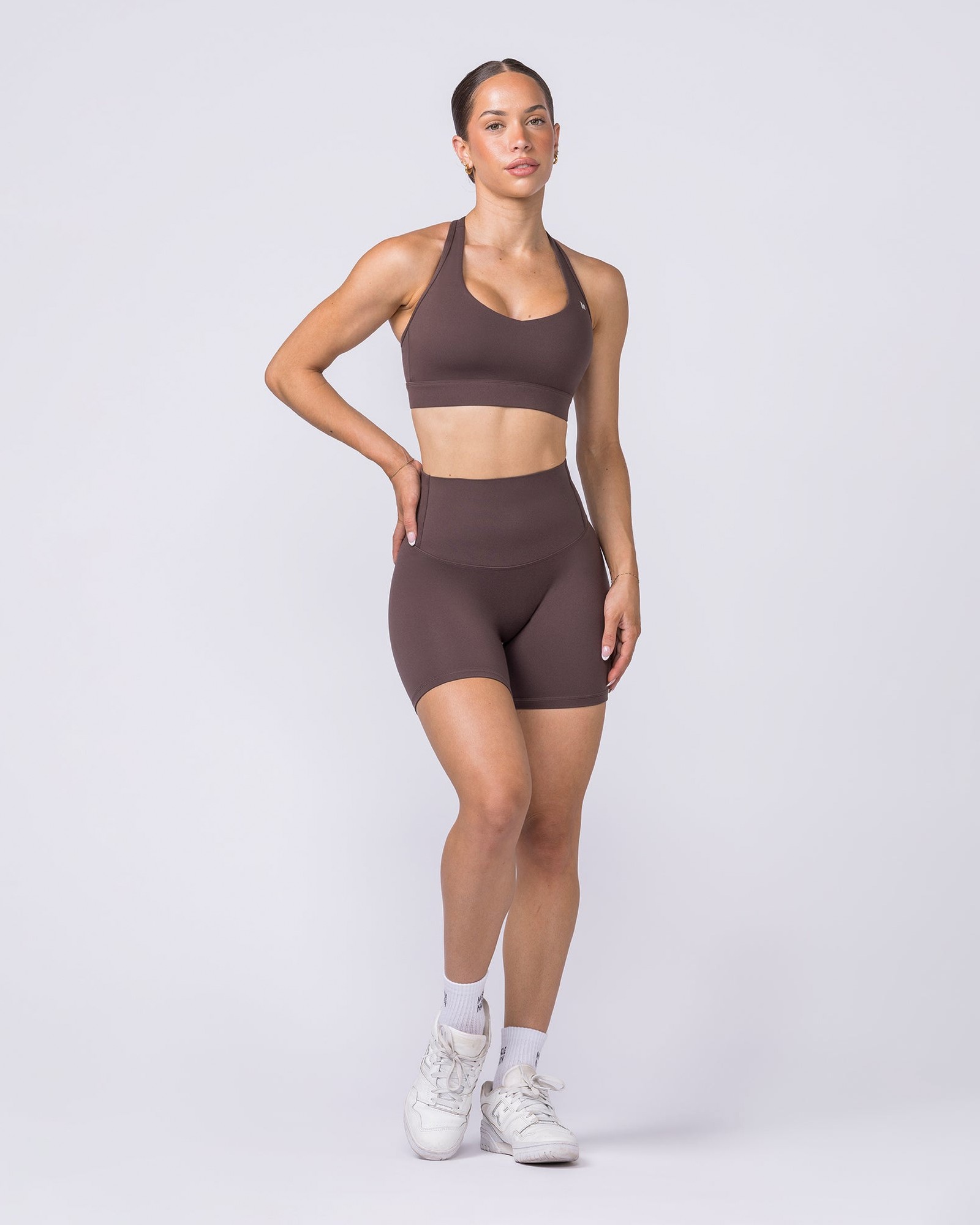 Unrivalled Bare Bike Shorts - Cola