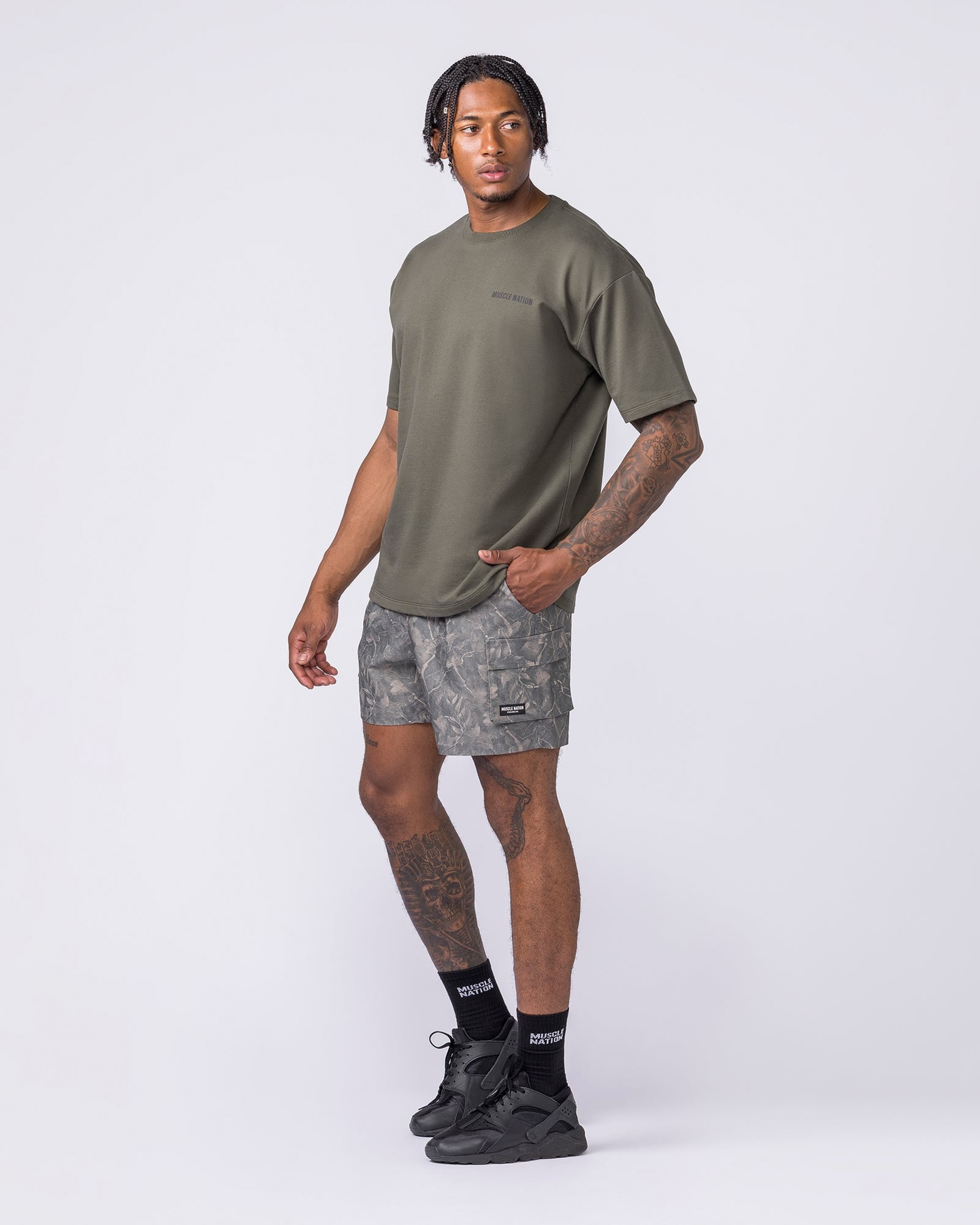 Essential Regular Fit Tee - Dark Khaki