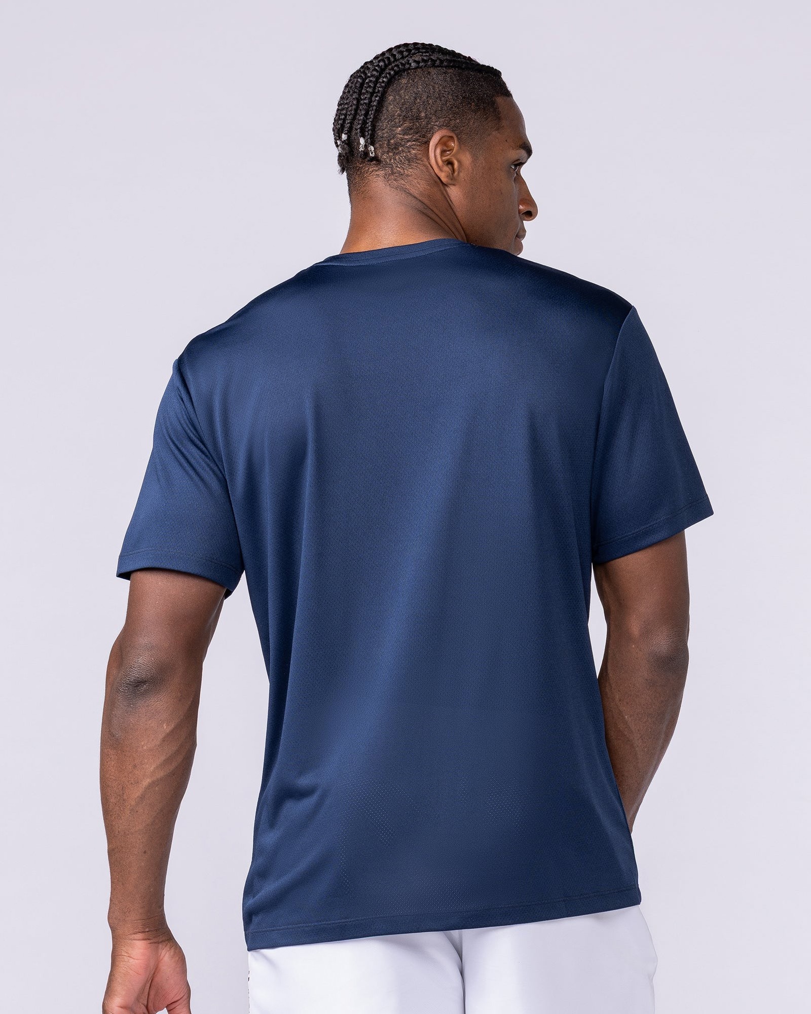 Relaxed Active Tee - Navy