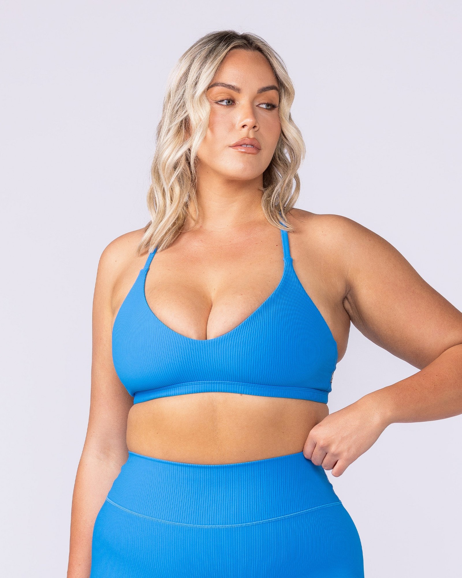 Fantasy Rib Bralette - Malibu