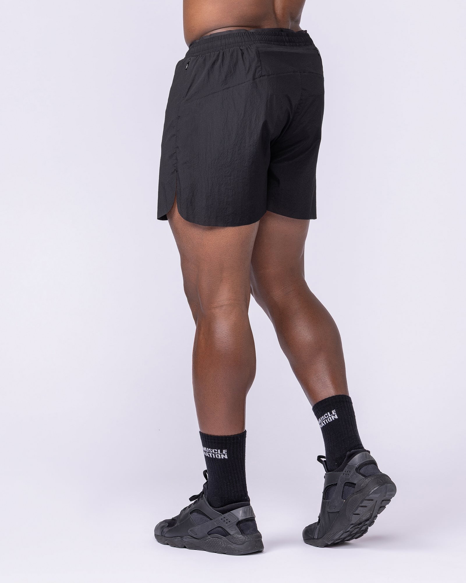 Compete 3" Run Shorts - Black