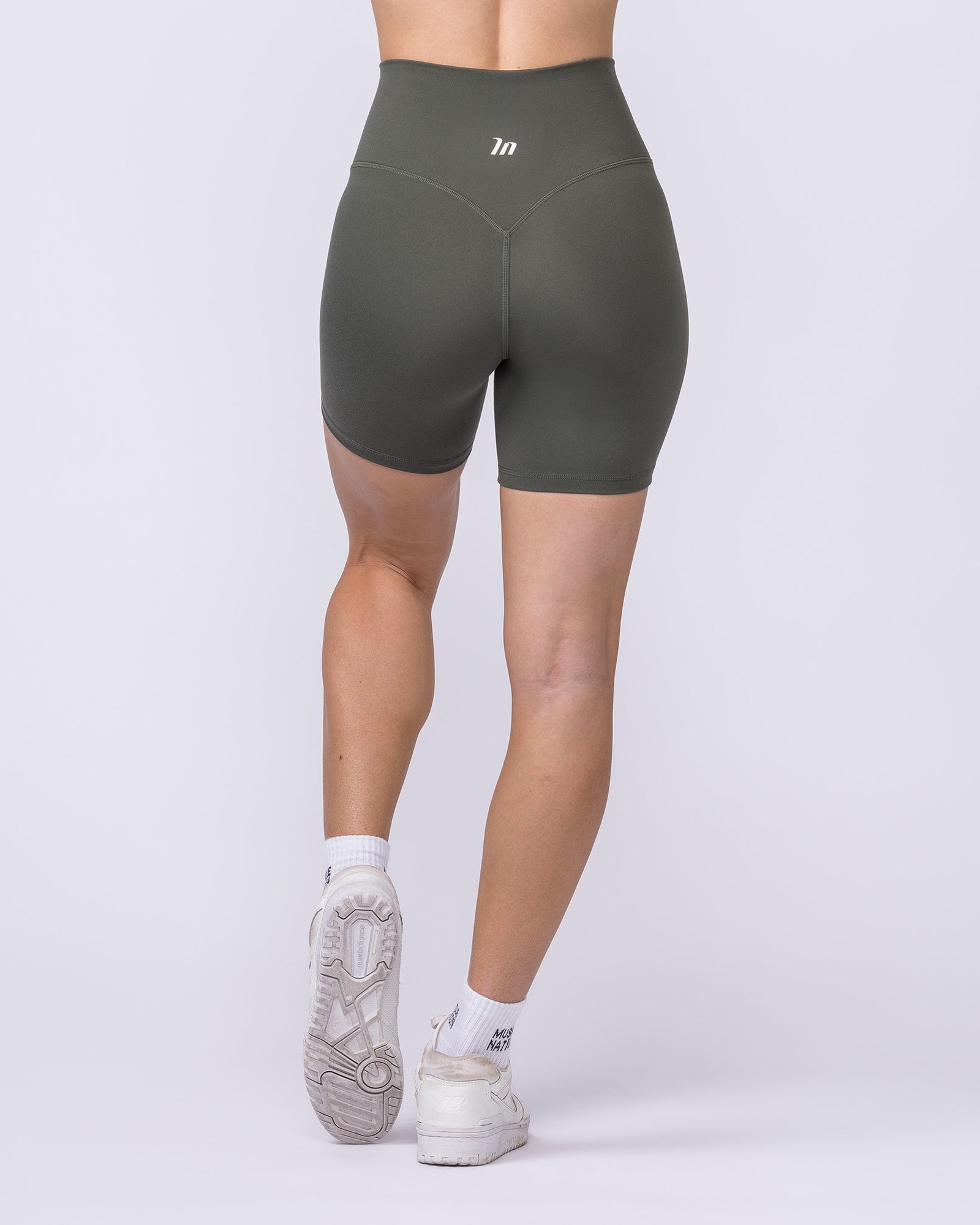 Unrivalled Bare Bike Shorts - Eucalyptus