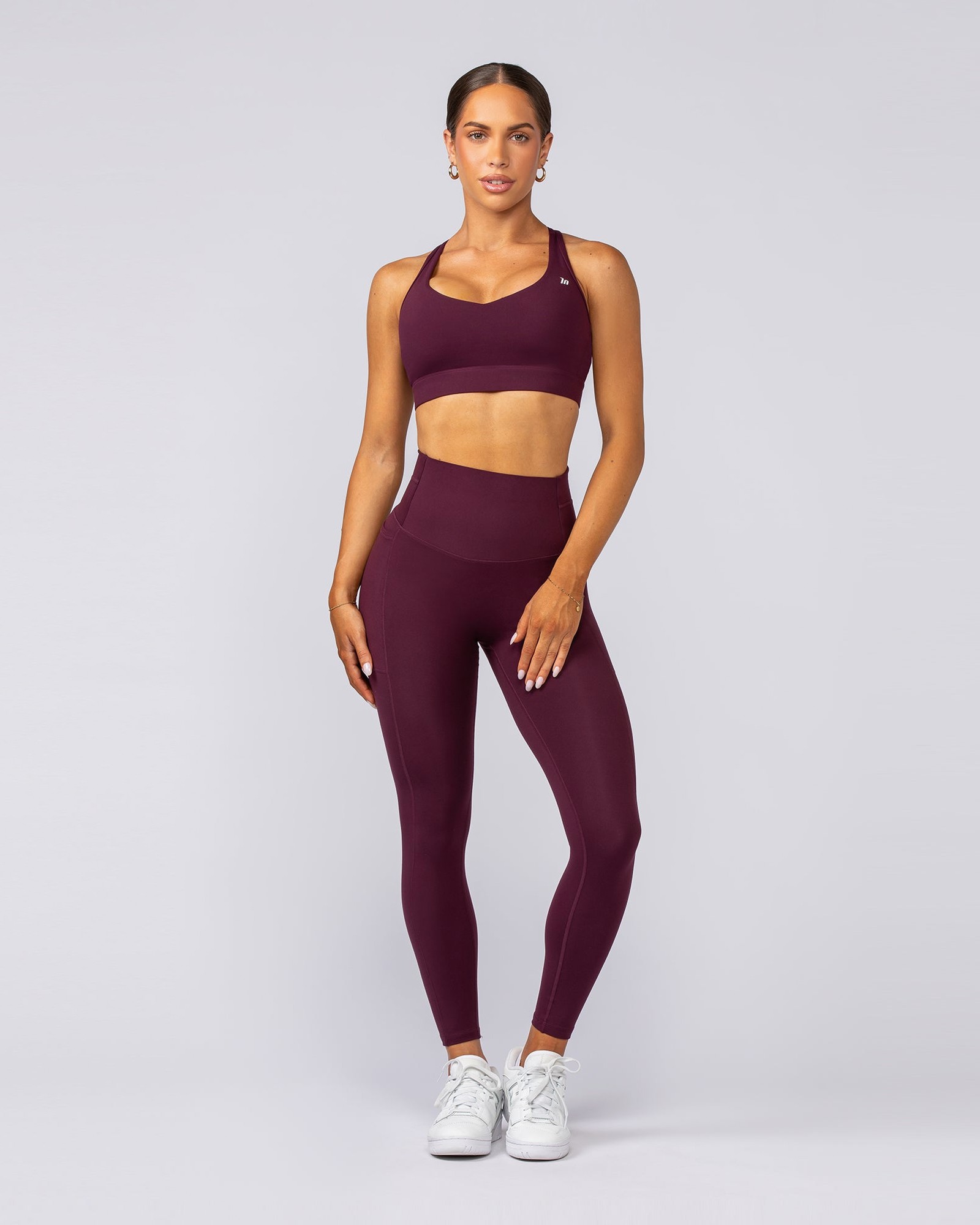 Elite Support Bra - Sangria