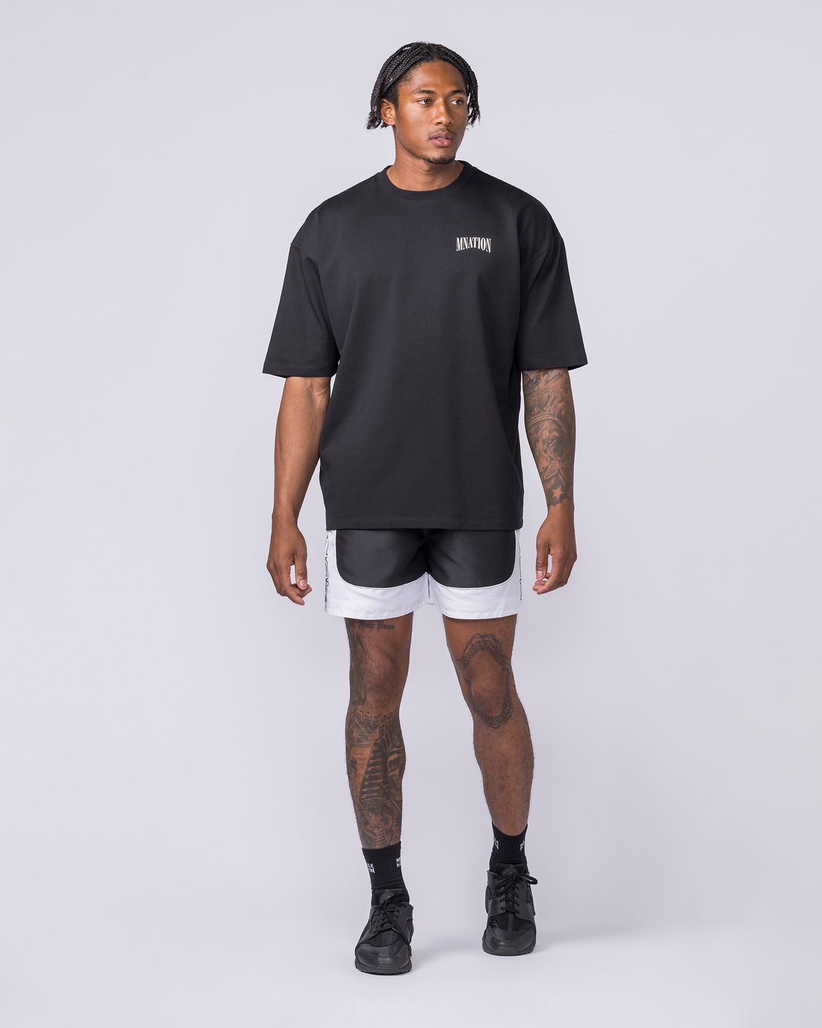 Off Duty Oversized Tee - Black