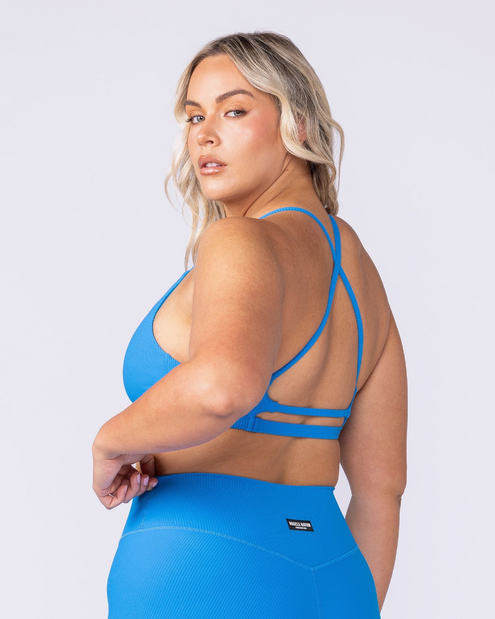 Fantasy Rib Bralette - Malibu