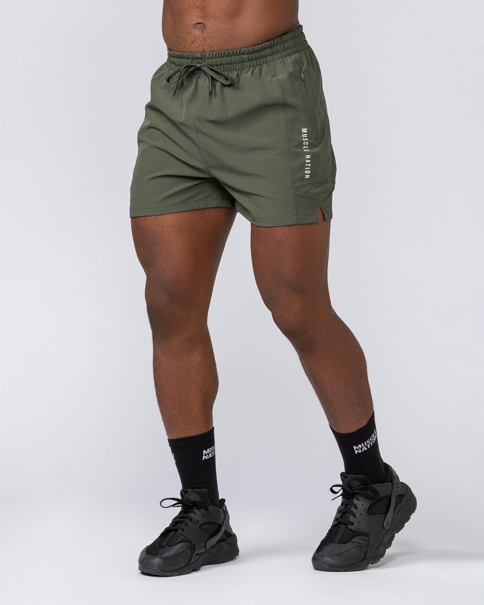 Streamline Training 3" Shorts - Dark Khaki