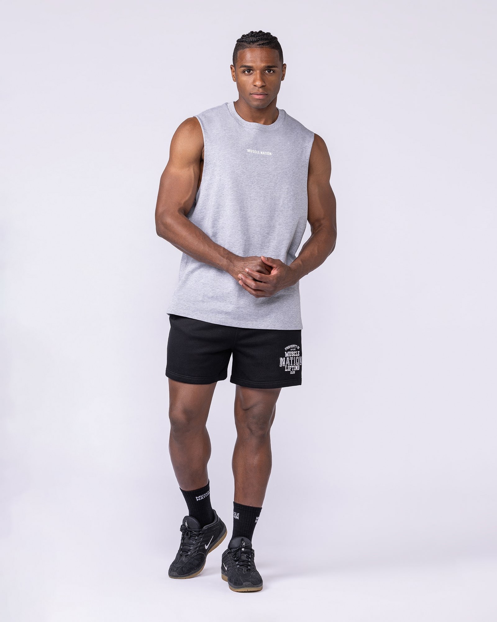 Lifestyle Training Tank - Light Grey Marl
