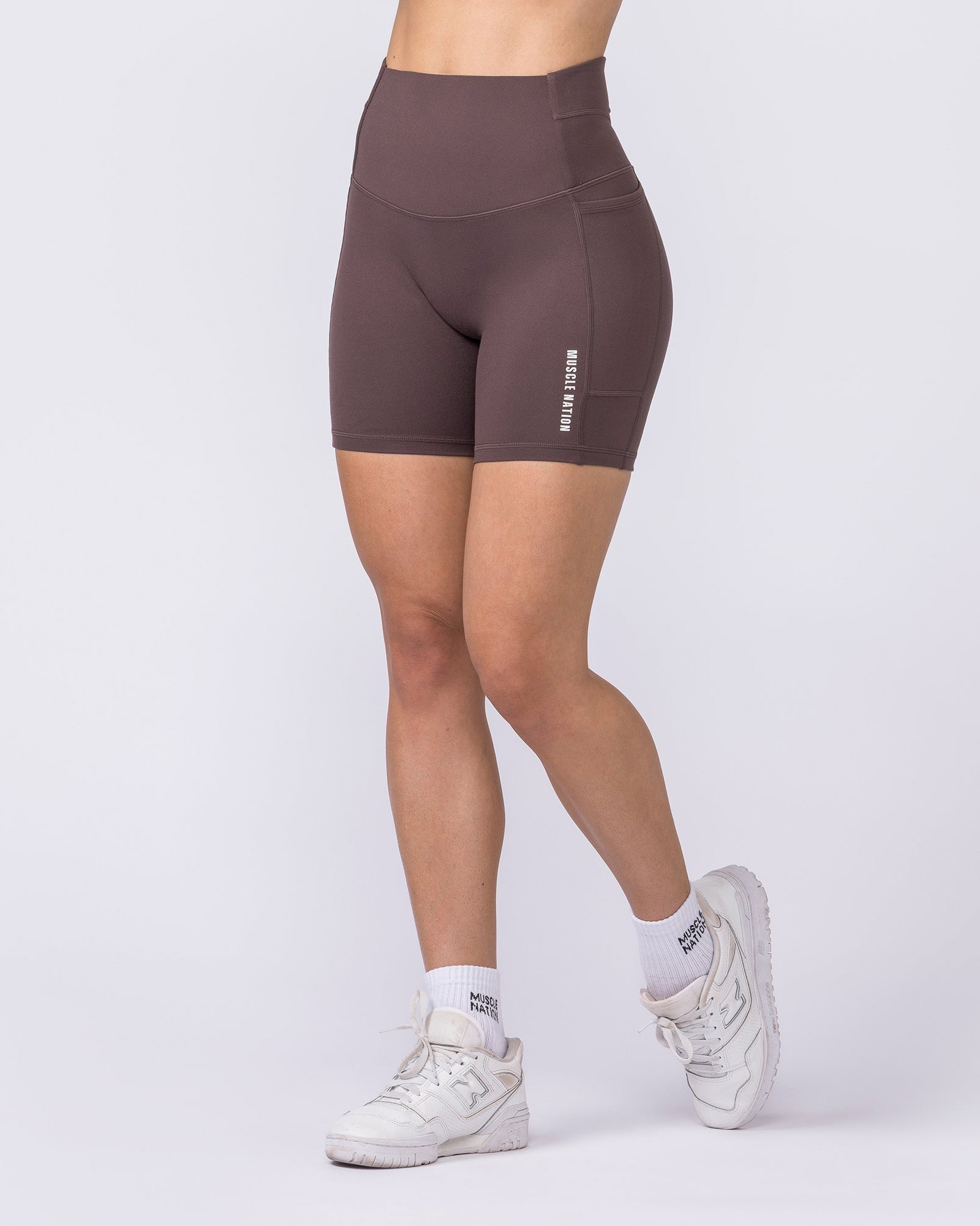 Unrivalled Everyday Pocket Bike Shorts - Cola