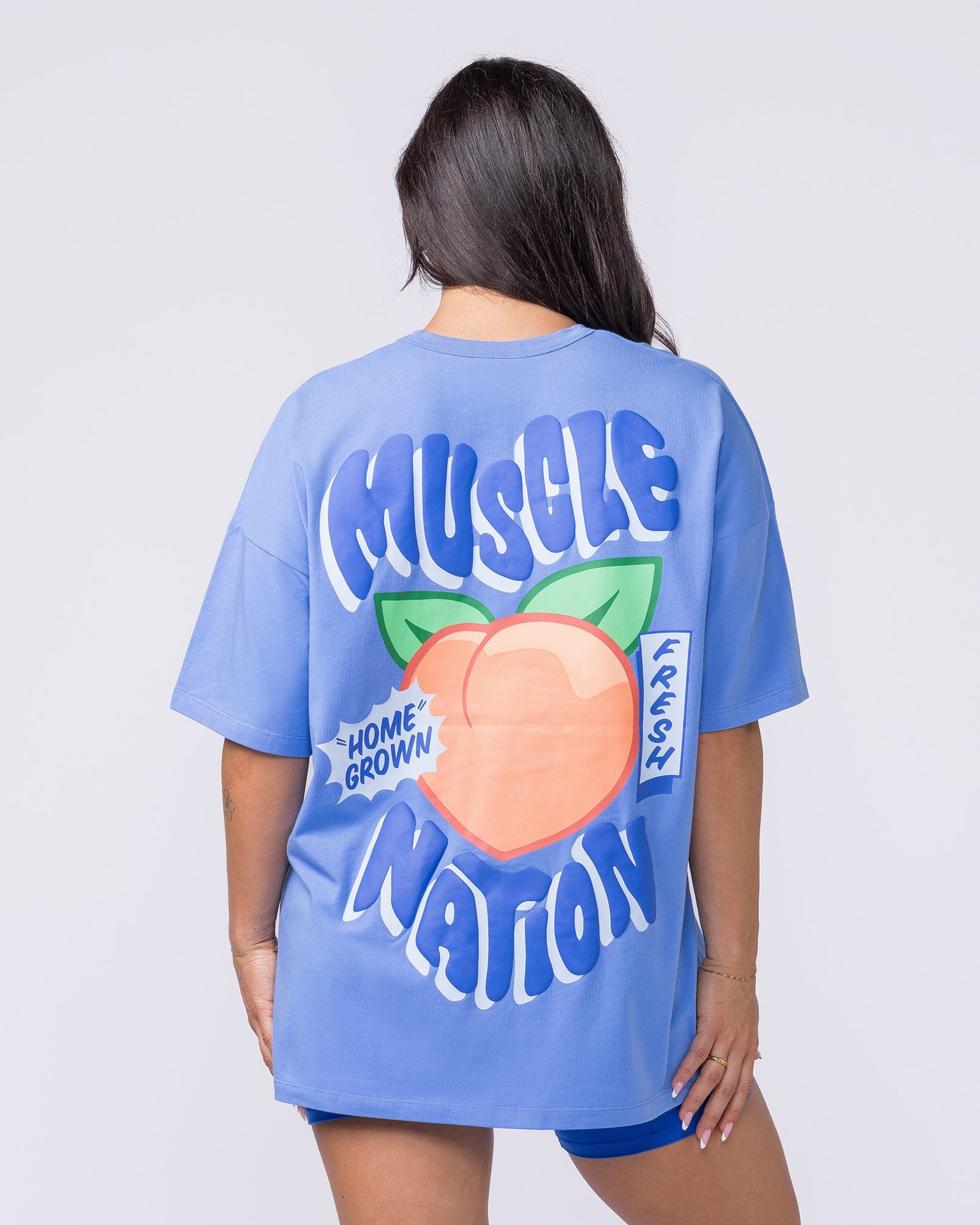 Peachy Oversized Tee - Salt Air