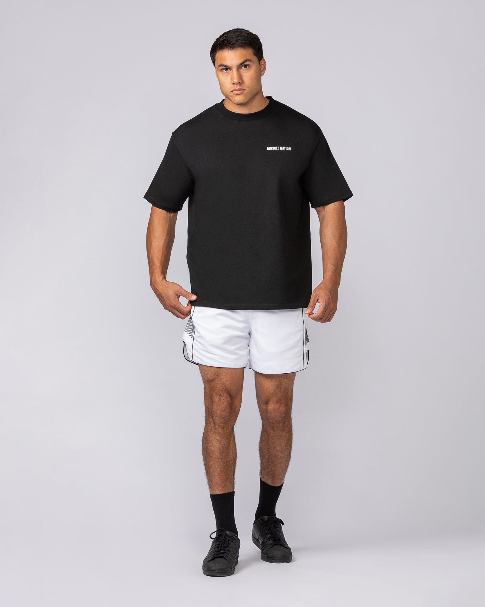 Essential Regular Fit Tee - Black