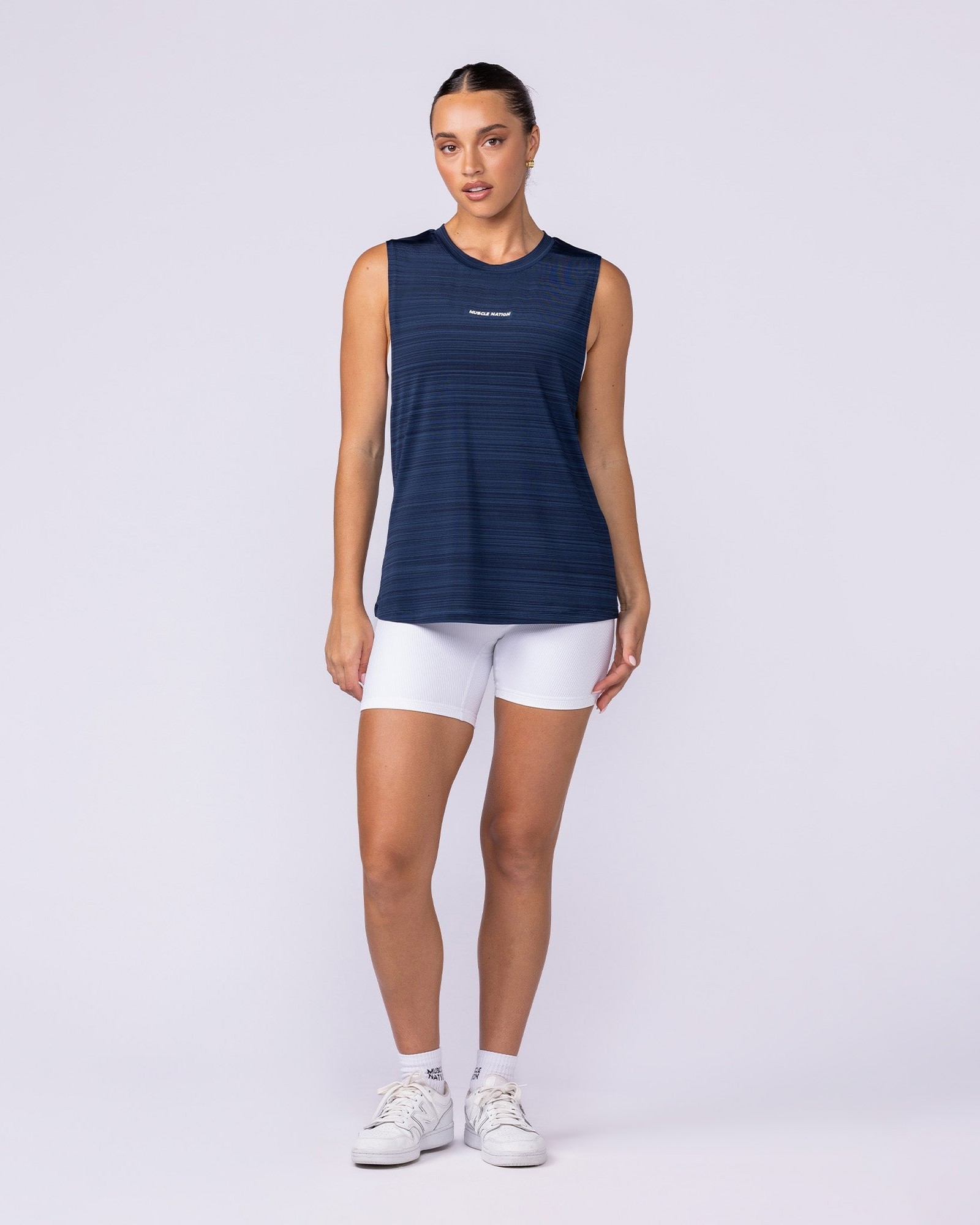 Active Drop Arm Training Tank - Navy