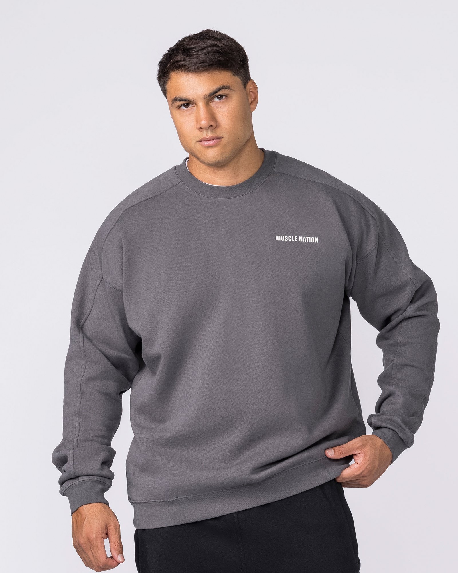 Essential Crew Pullover - Tornado