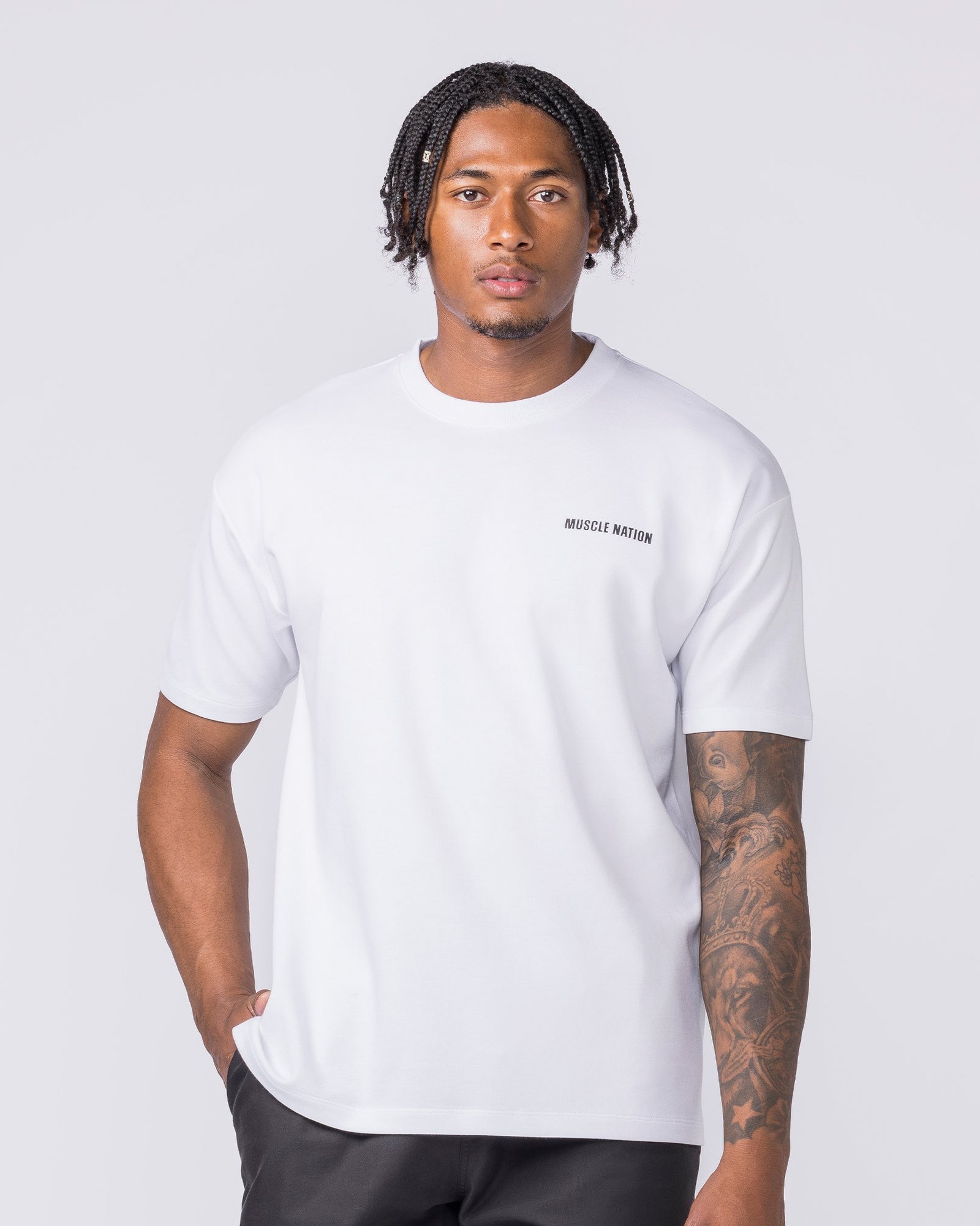Daily Regular Fit Tee - White
