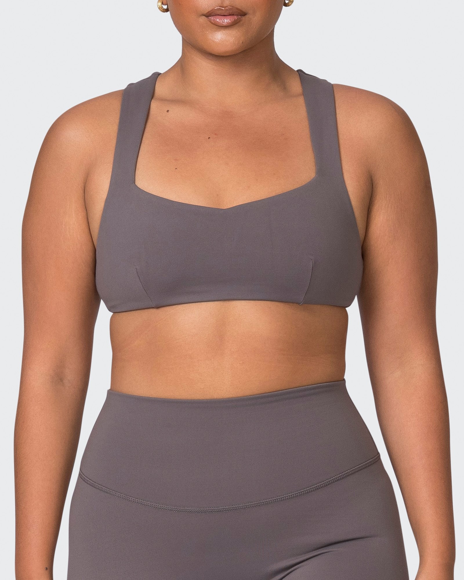 Pulse Bralette - Peppercorn