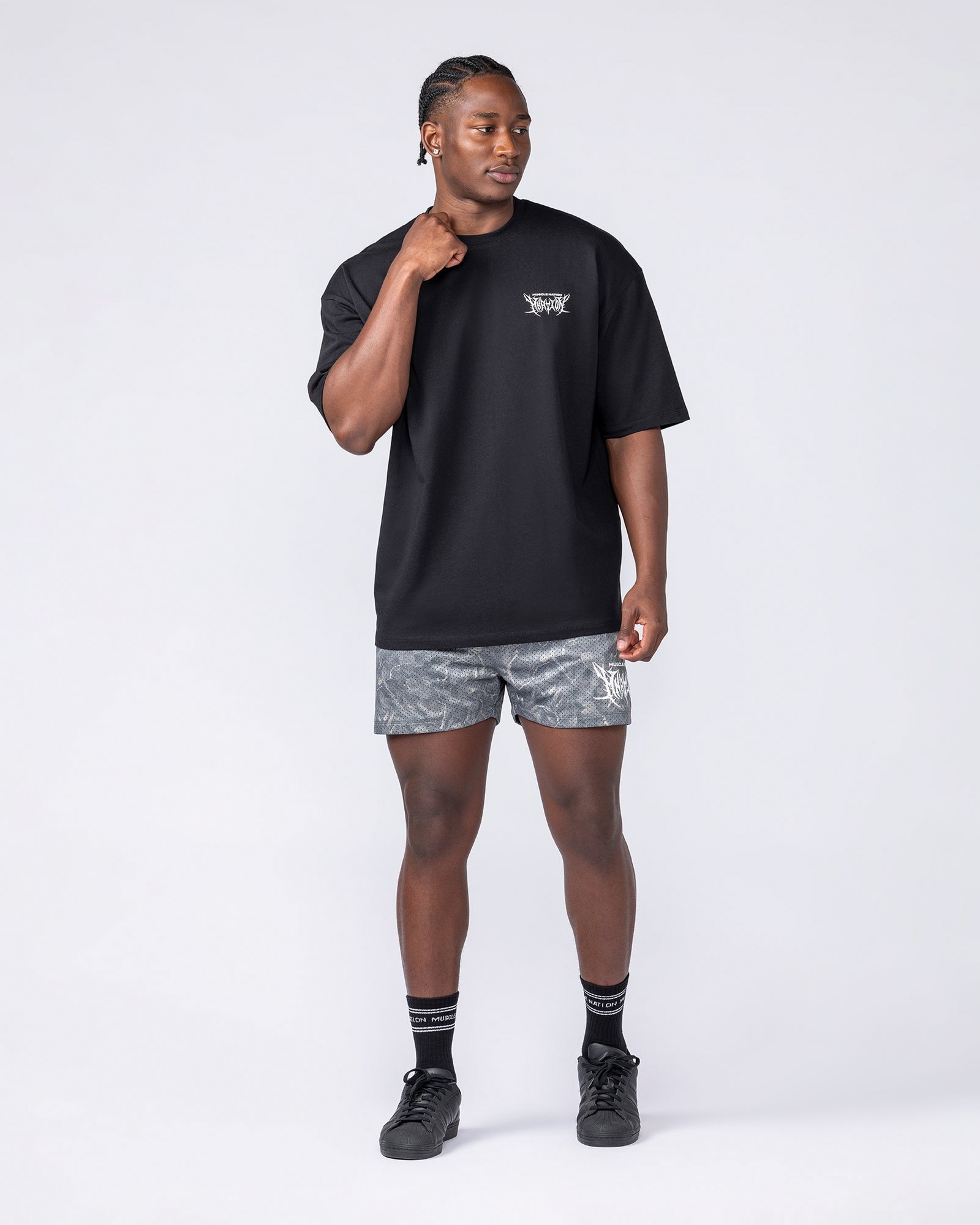 Gothic Lay Up 3.5" Shorts - Washed Tree Camo