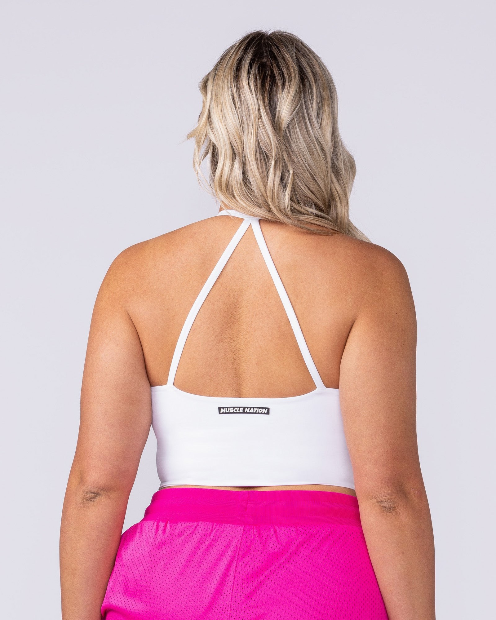 Captivate Bra Tank - White