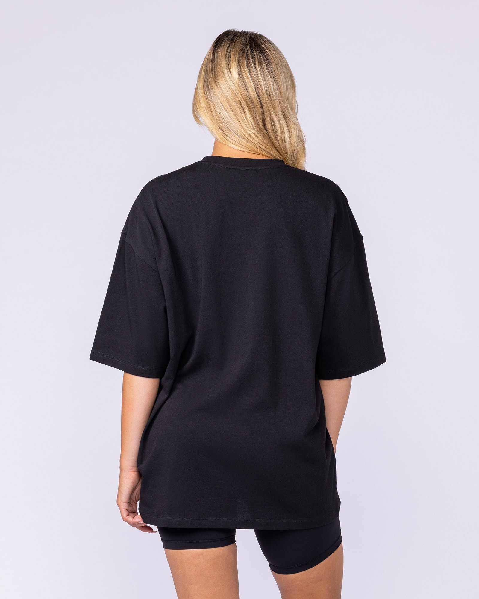 Worldwide Collection Oversized Tee - Black