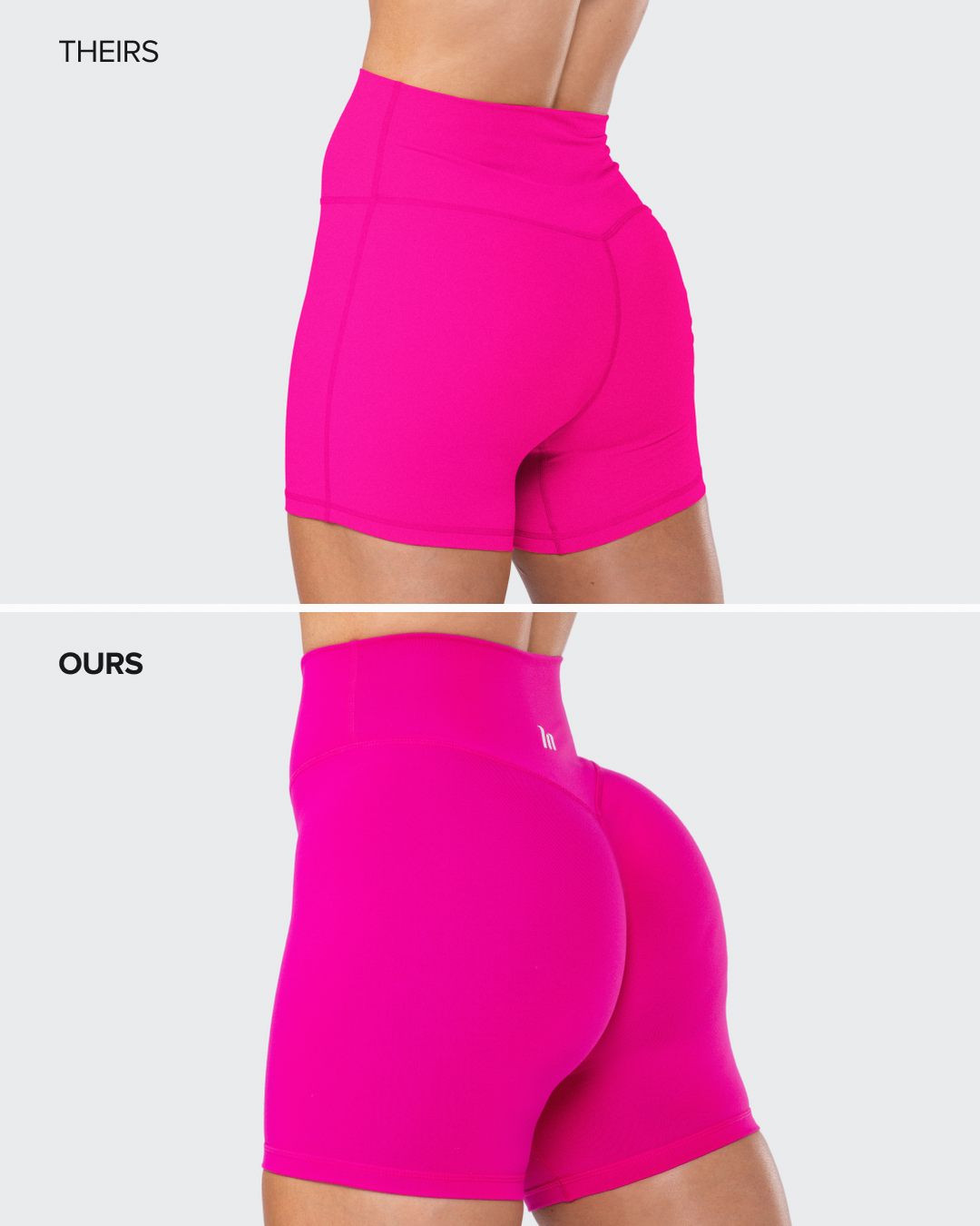 Evolve Signature Bike Shorts - Cosmo