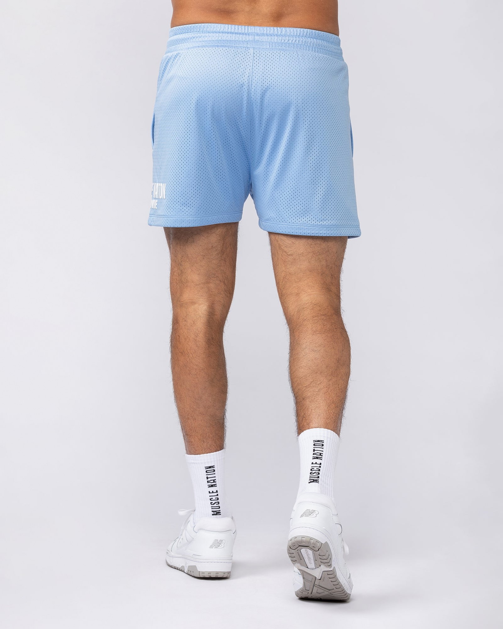Worldwide Lay Up 3.5" Shorts - Sky
