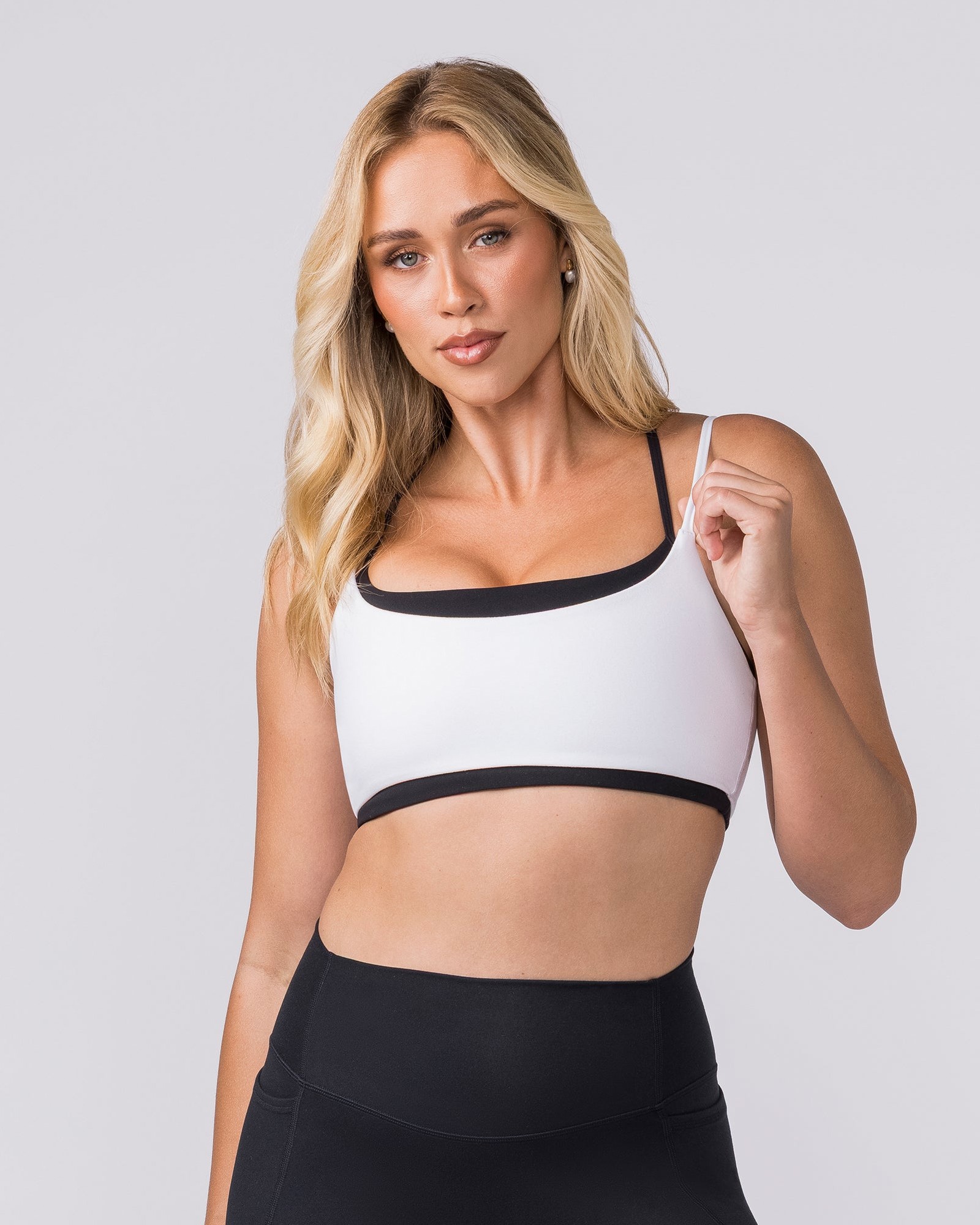 Duo Bralette - Black/White