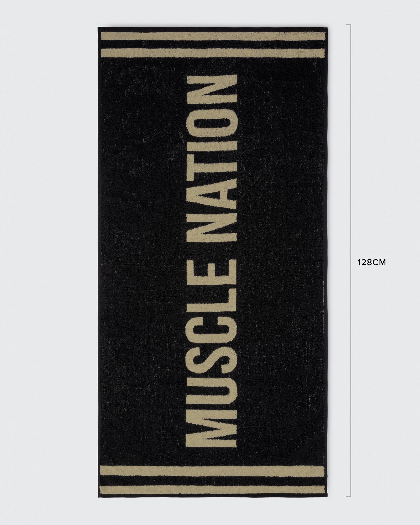 Gym Towel - Black / Stone