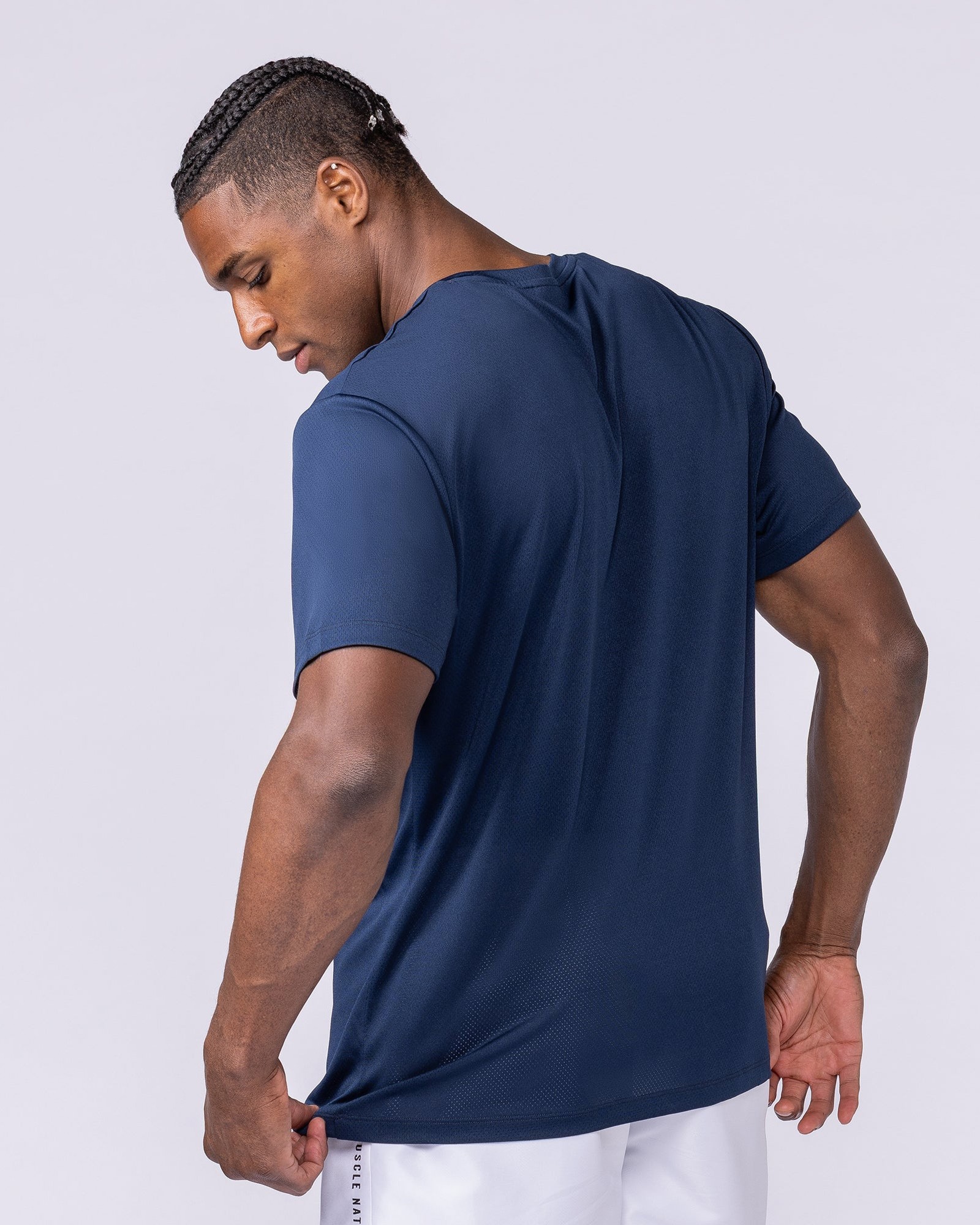 Relaxed Active Tee - Navy