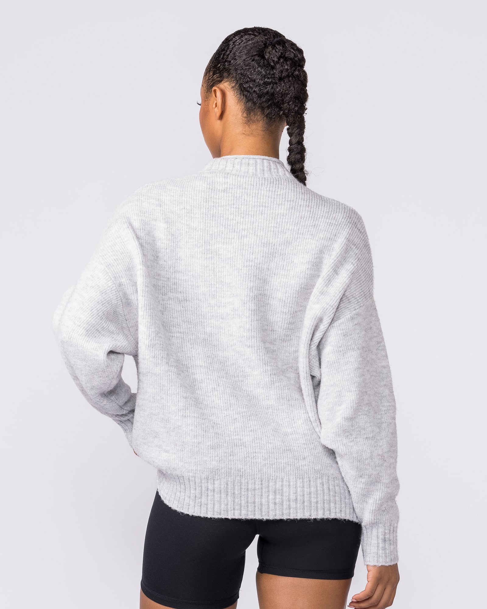 Sorority Knit - Snow Grey Marl