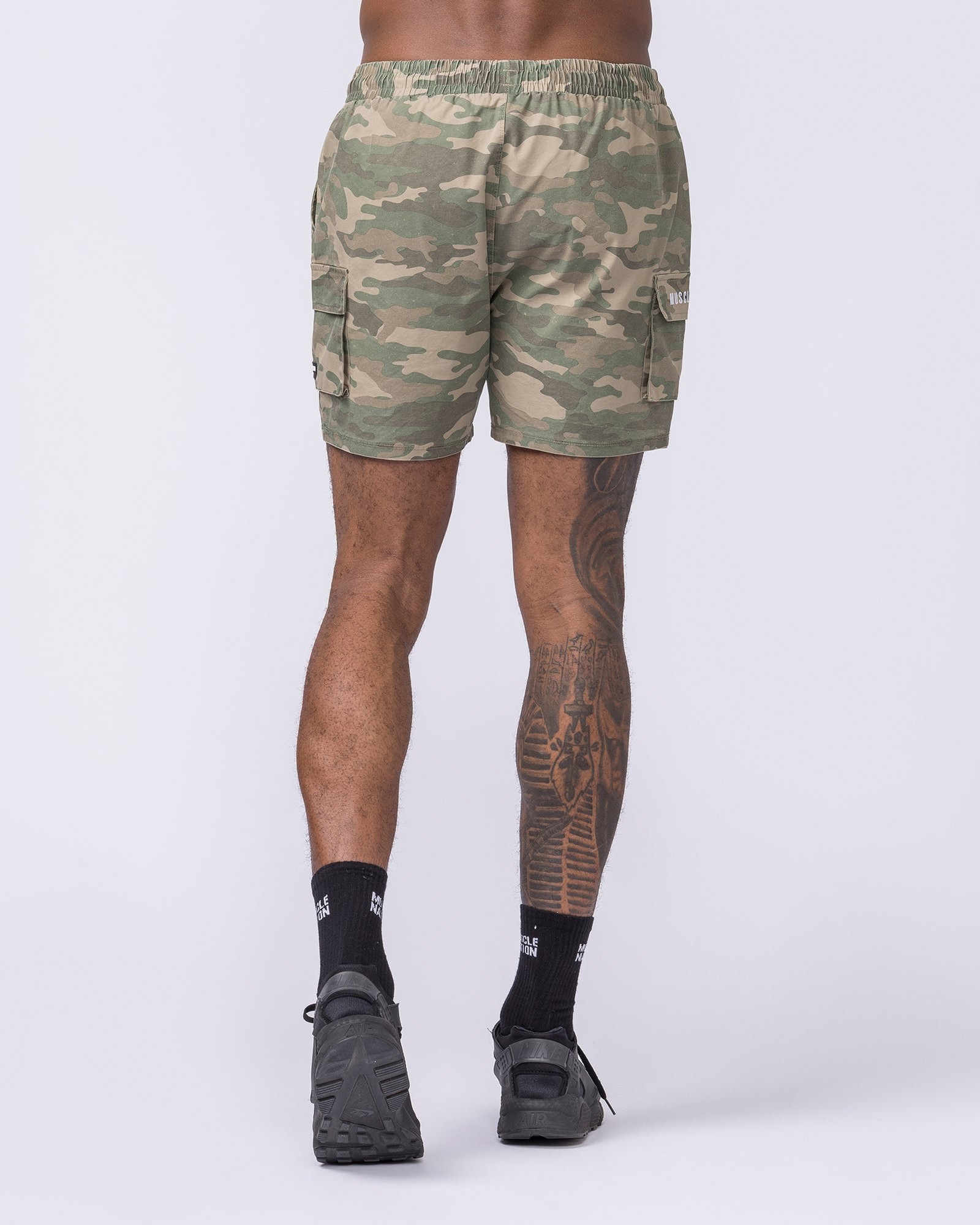 Daily Cargo 5" Shorts - Washed Camo Print
