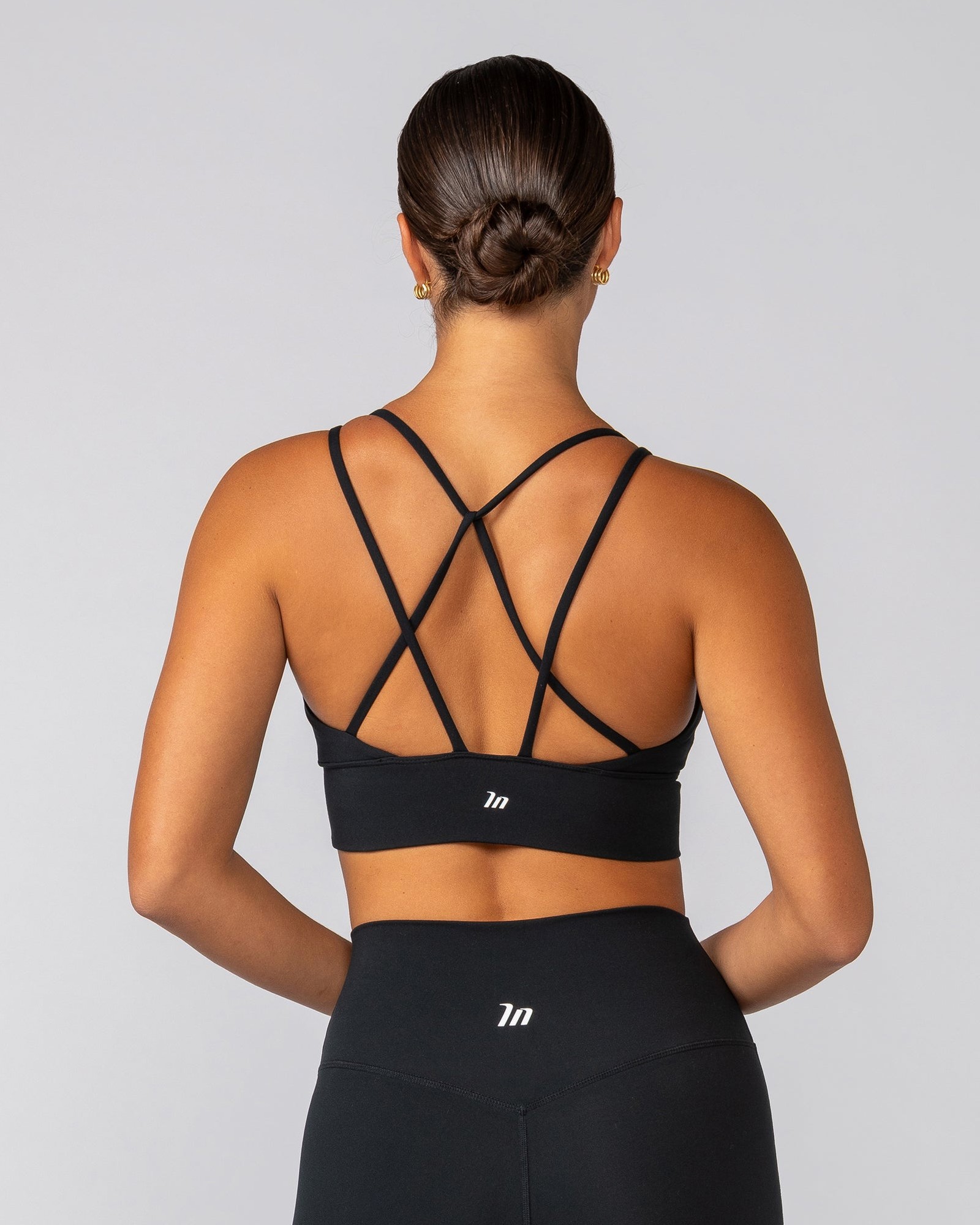 Dash Longline Bra - Black