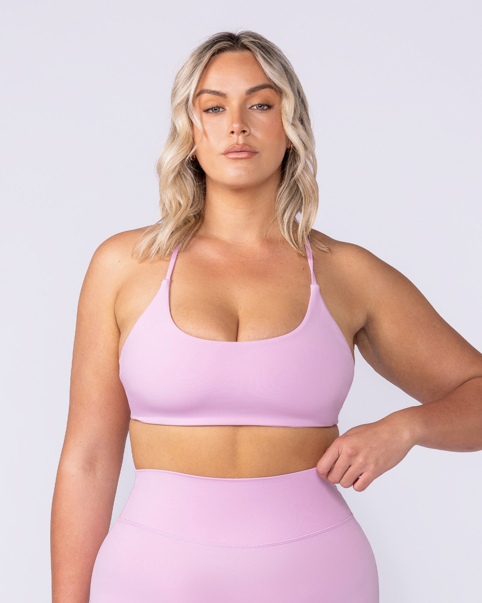 Liberty Strike Bralette - Rosewater