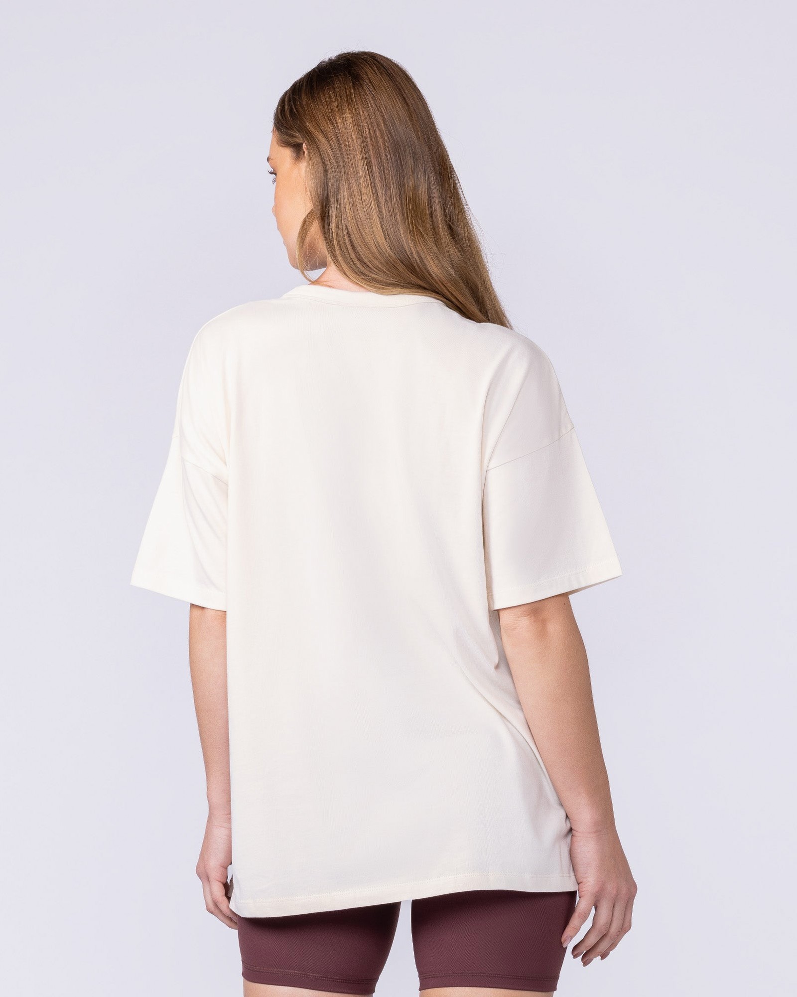 MN Saloon Oversized Tee - Travertine