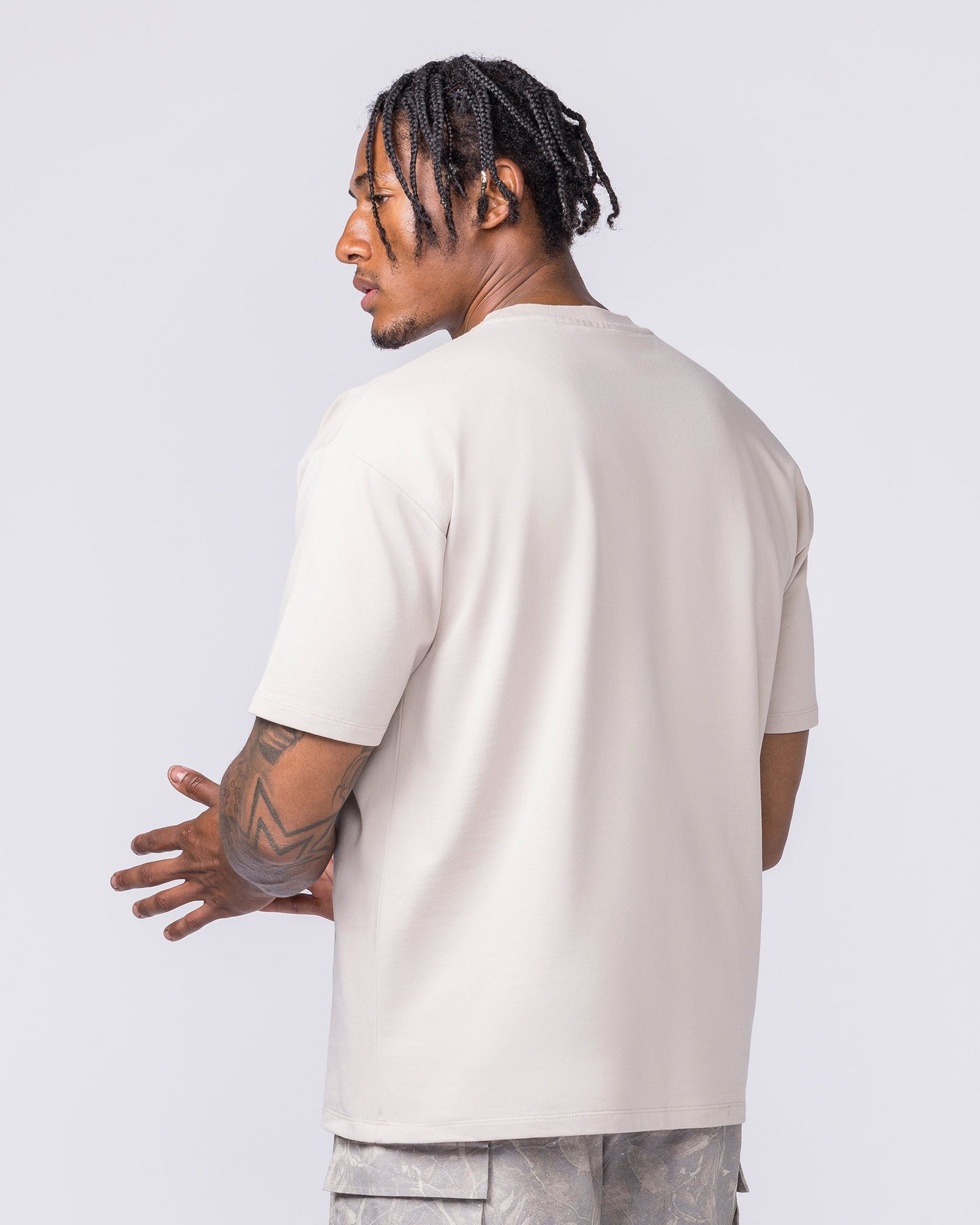 Essential Regular Fit Tee - Cream