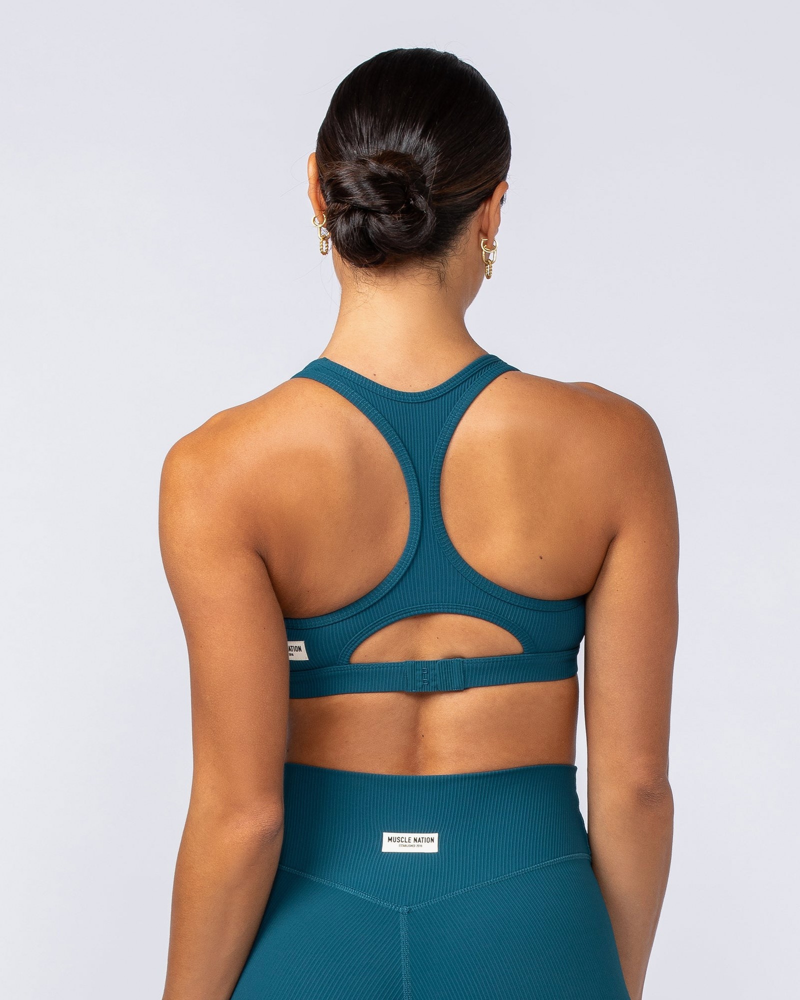 Drew Rib Bra - Dark Marine
