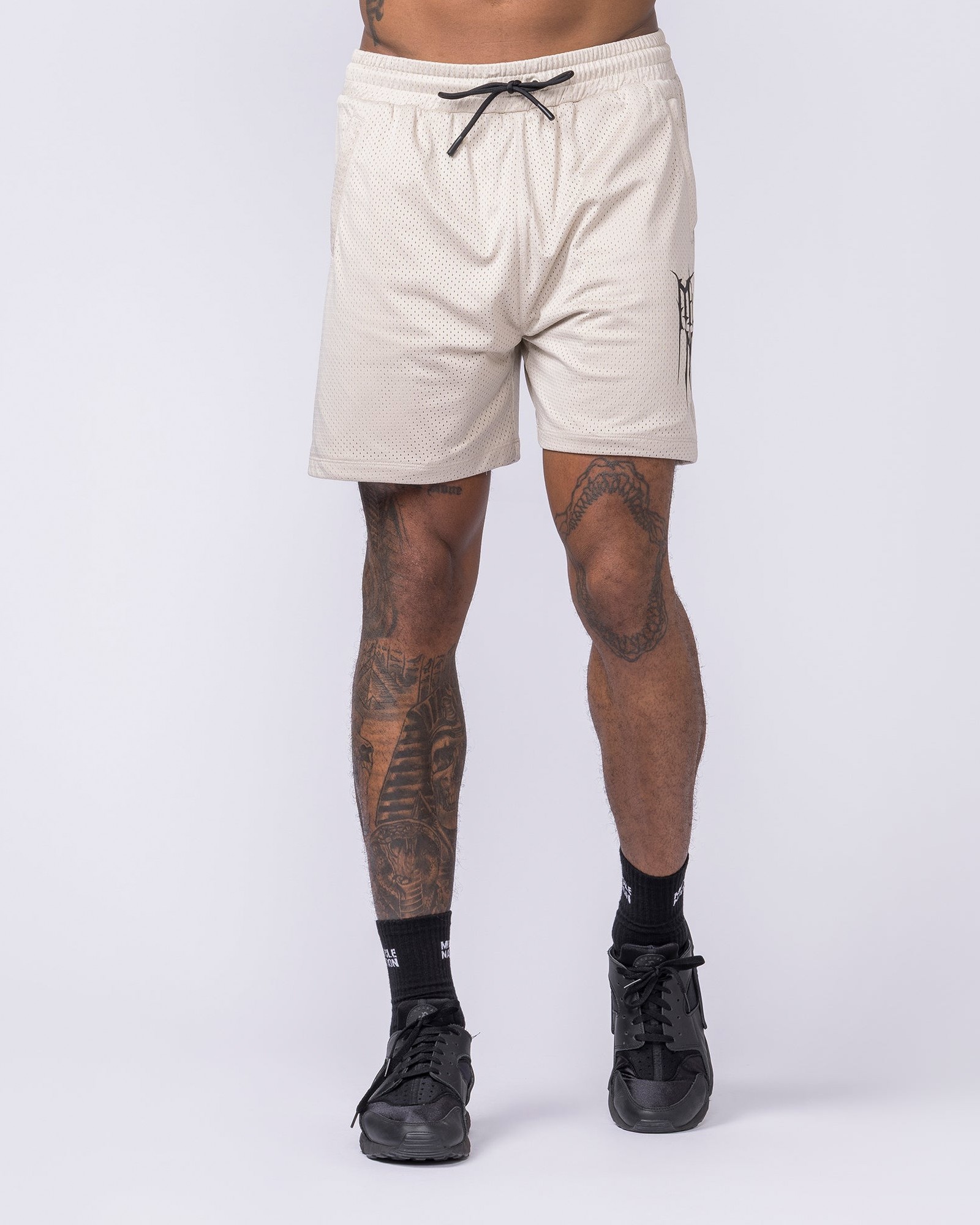 Metalcore Lay Up 5" Shorts - Cream