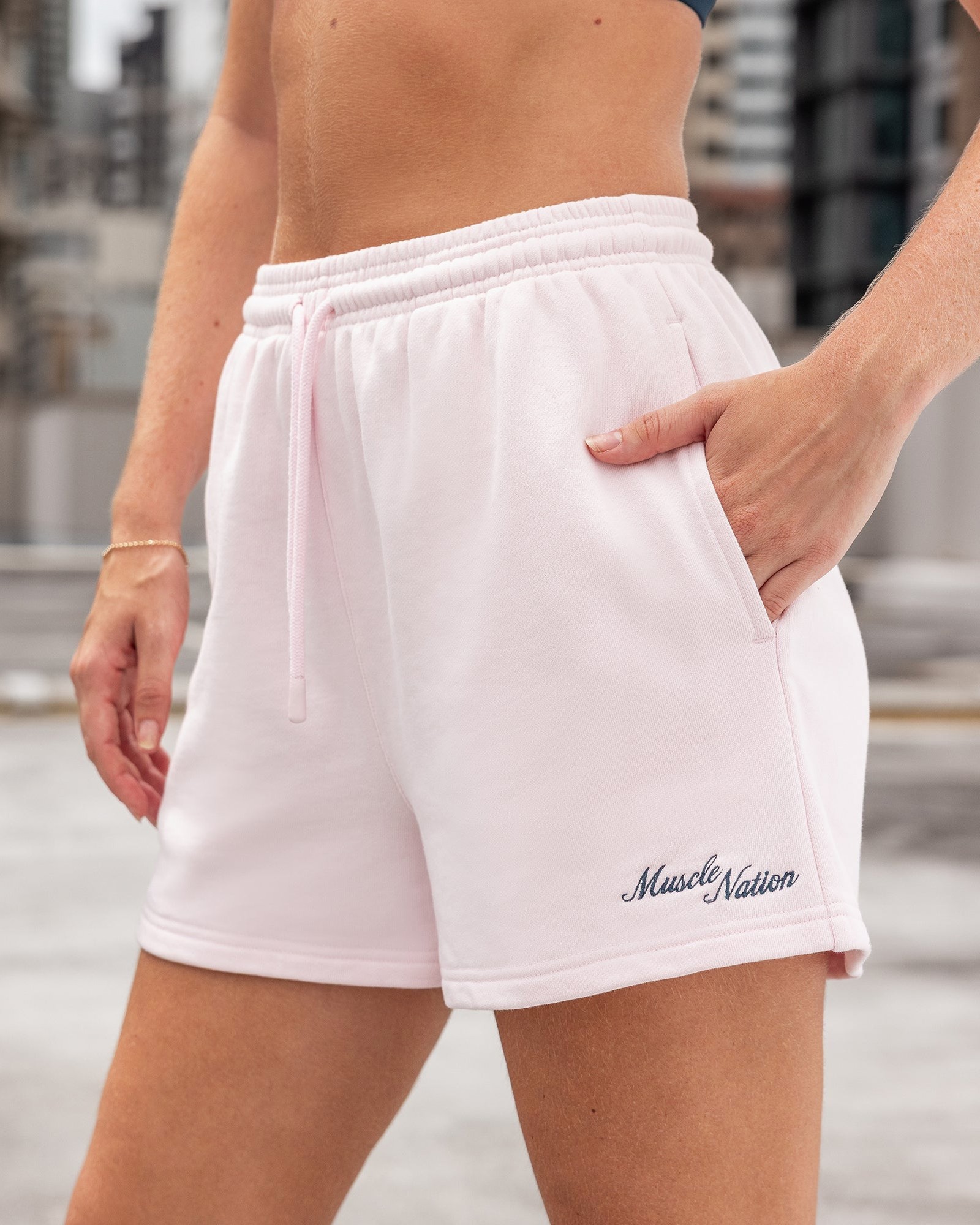 Loopback Lounge Shorts - Babydoll