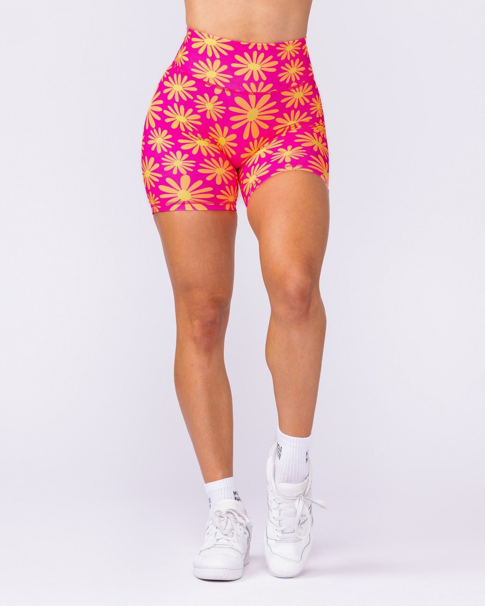 Evolve Signature Bike Shorts - Cosmo Petals