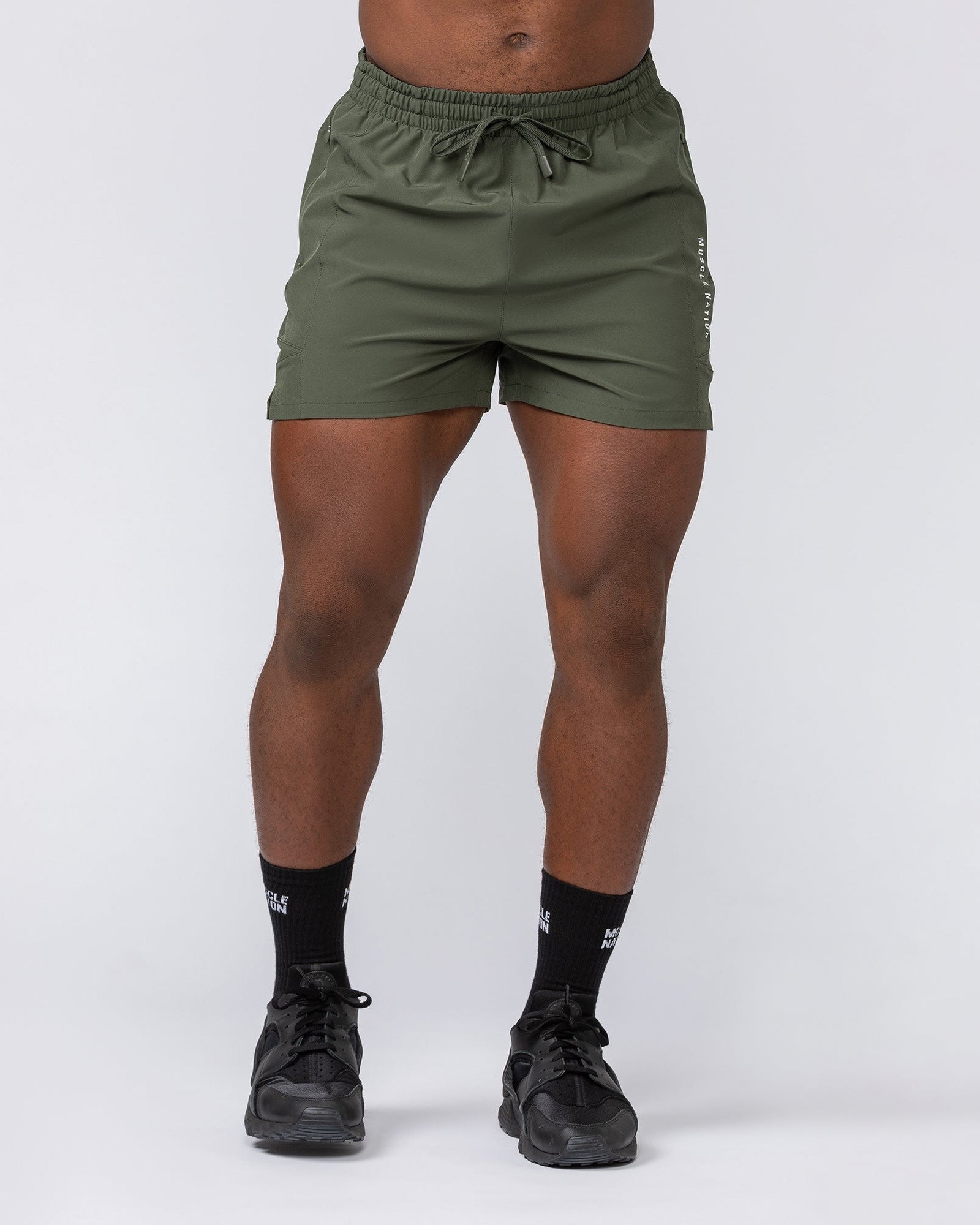 Streamline Training 3" Shorts - Dark Khaki
