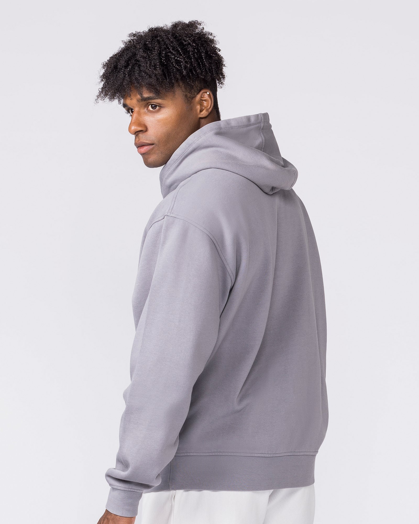 Worldclass Oversized Hoodie - Washed Cement