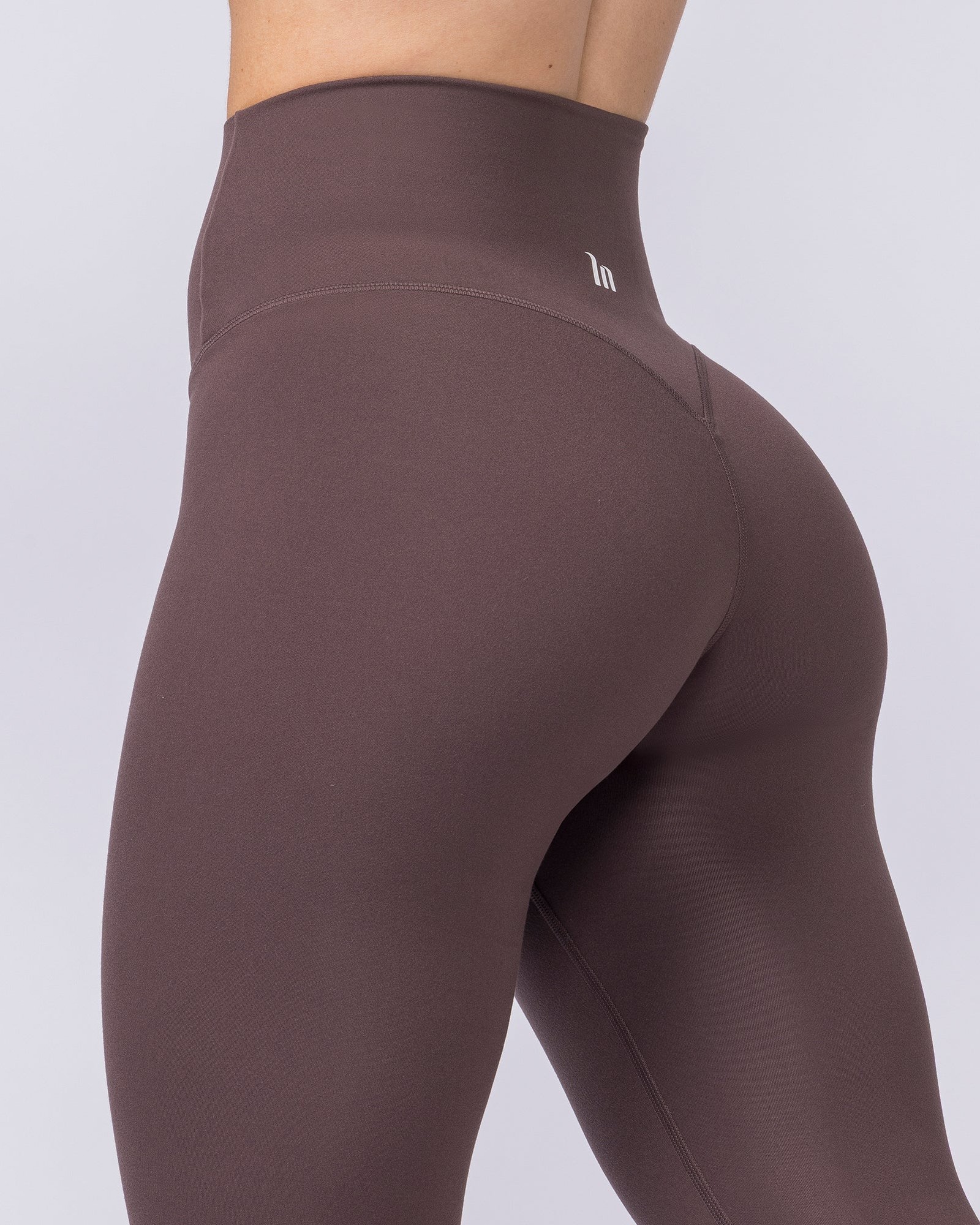 Unrivalled Bare Ankle Length Leggings - Cola