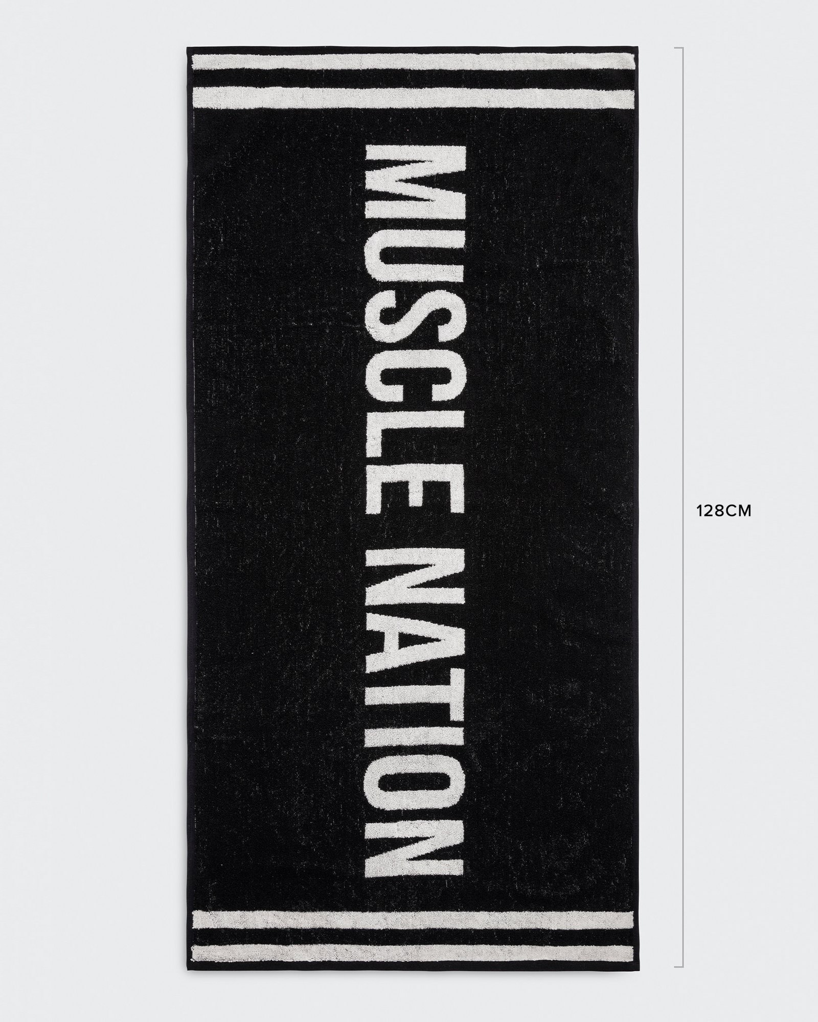Gym Towel - Black/ White