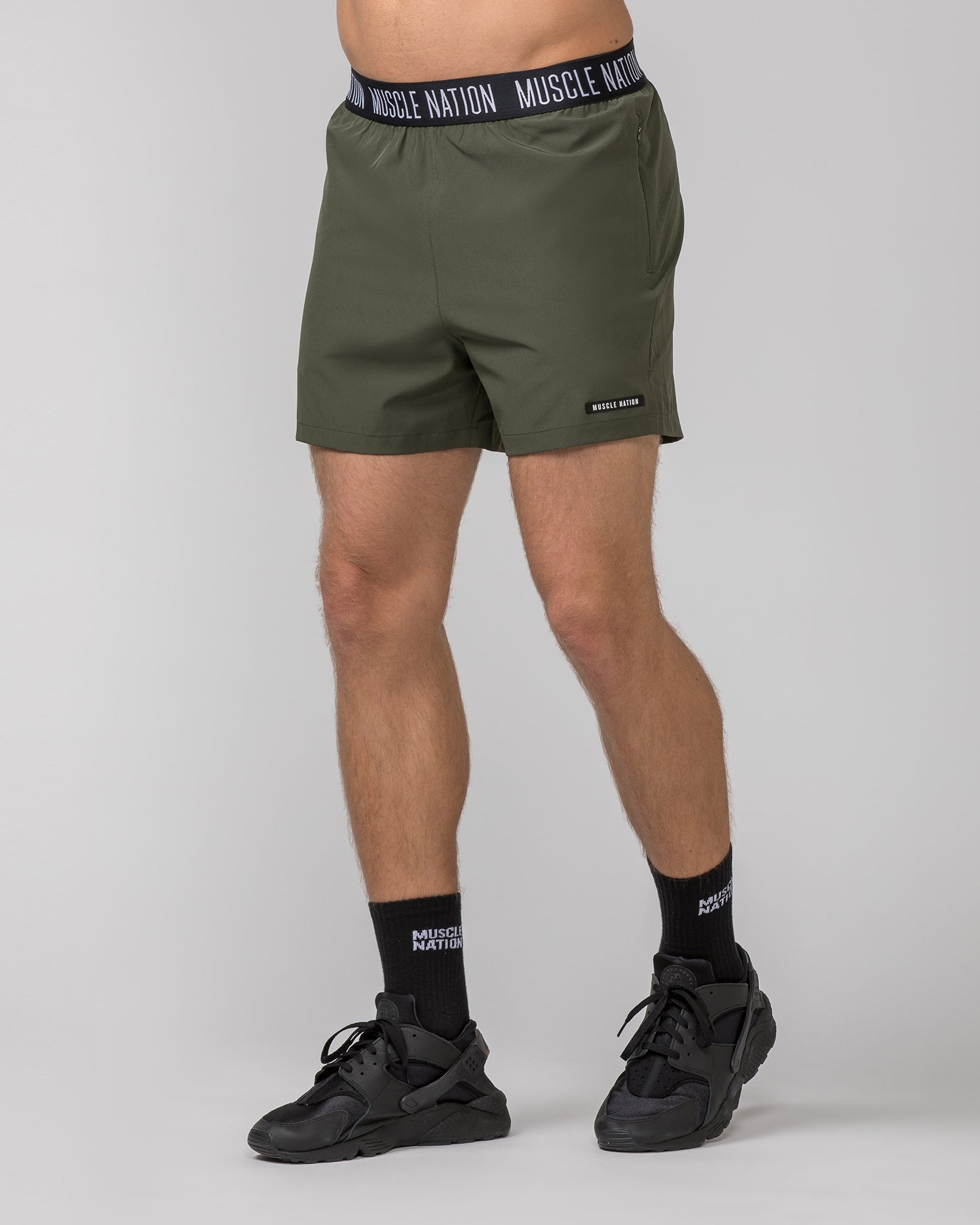 Level Up Training 4" Shorts - Dark Khaki