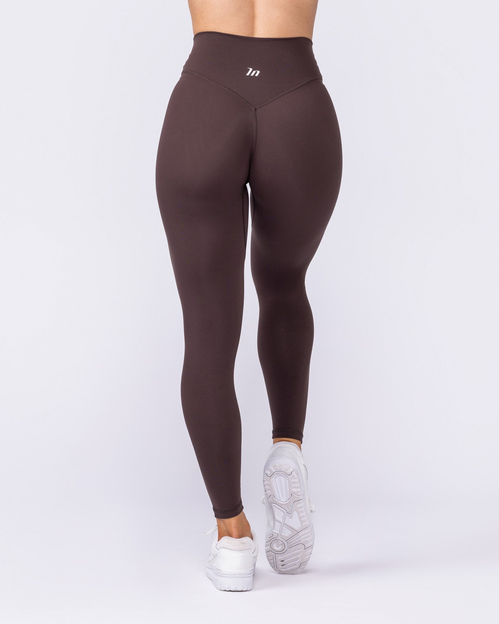 Liberty High Rise Ankle Length Leggings - Cocoa