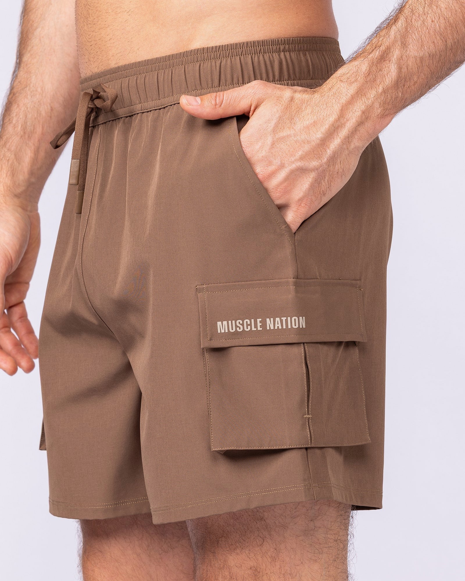 Active Cargo 5" Shorts - Hazelnut
