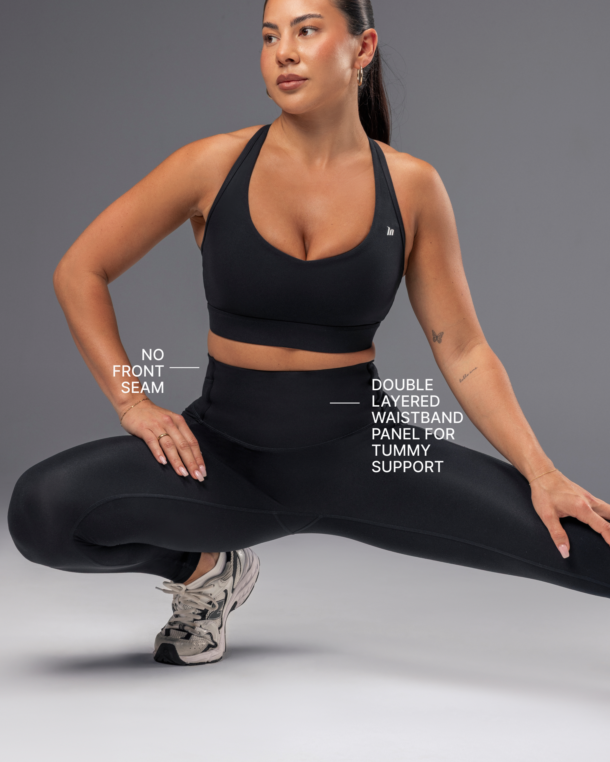 Unrivalled Everyday Pocket Ankle Leggings - Black