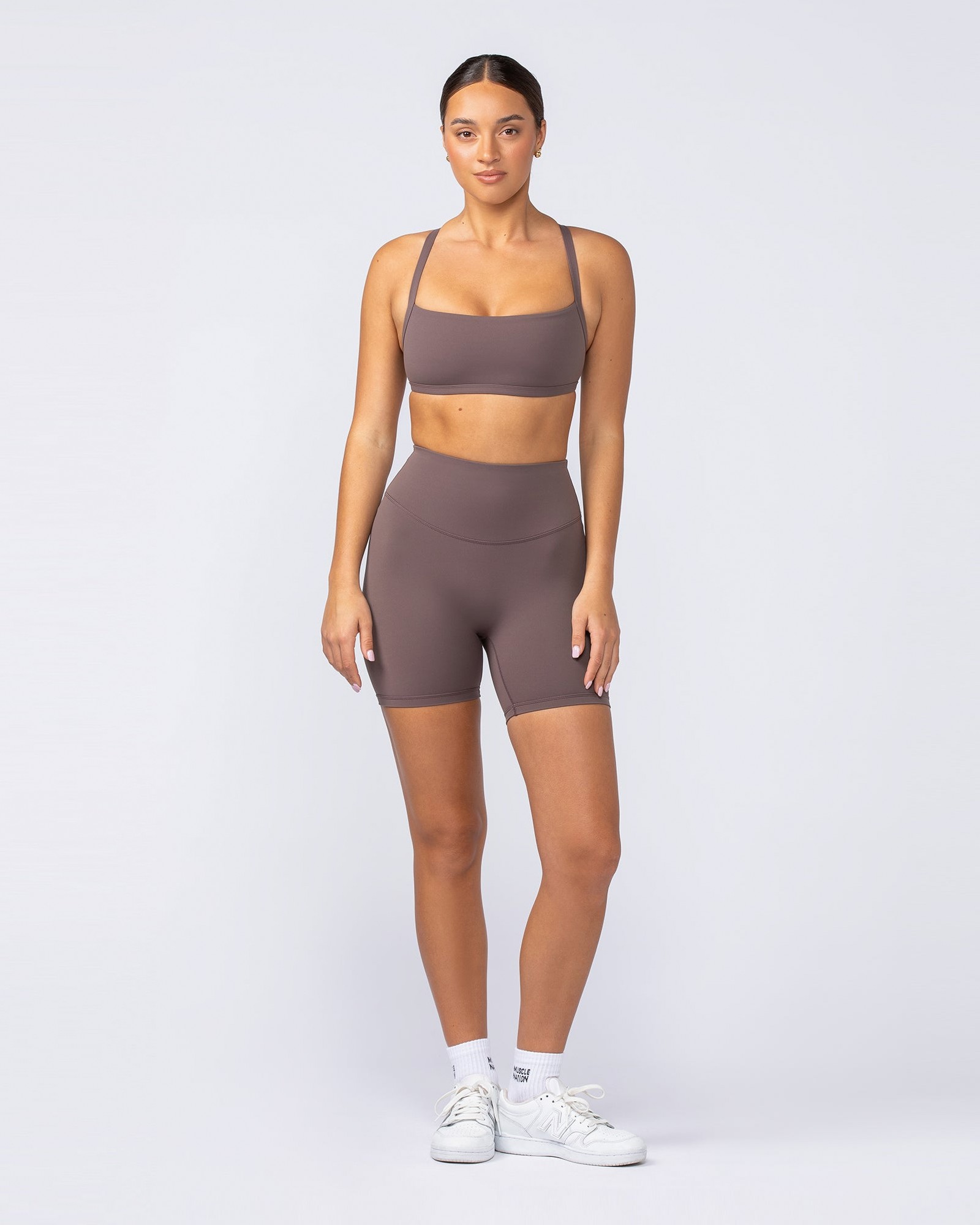 Ultra Aura Bike Shorts - Umber