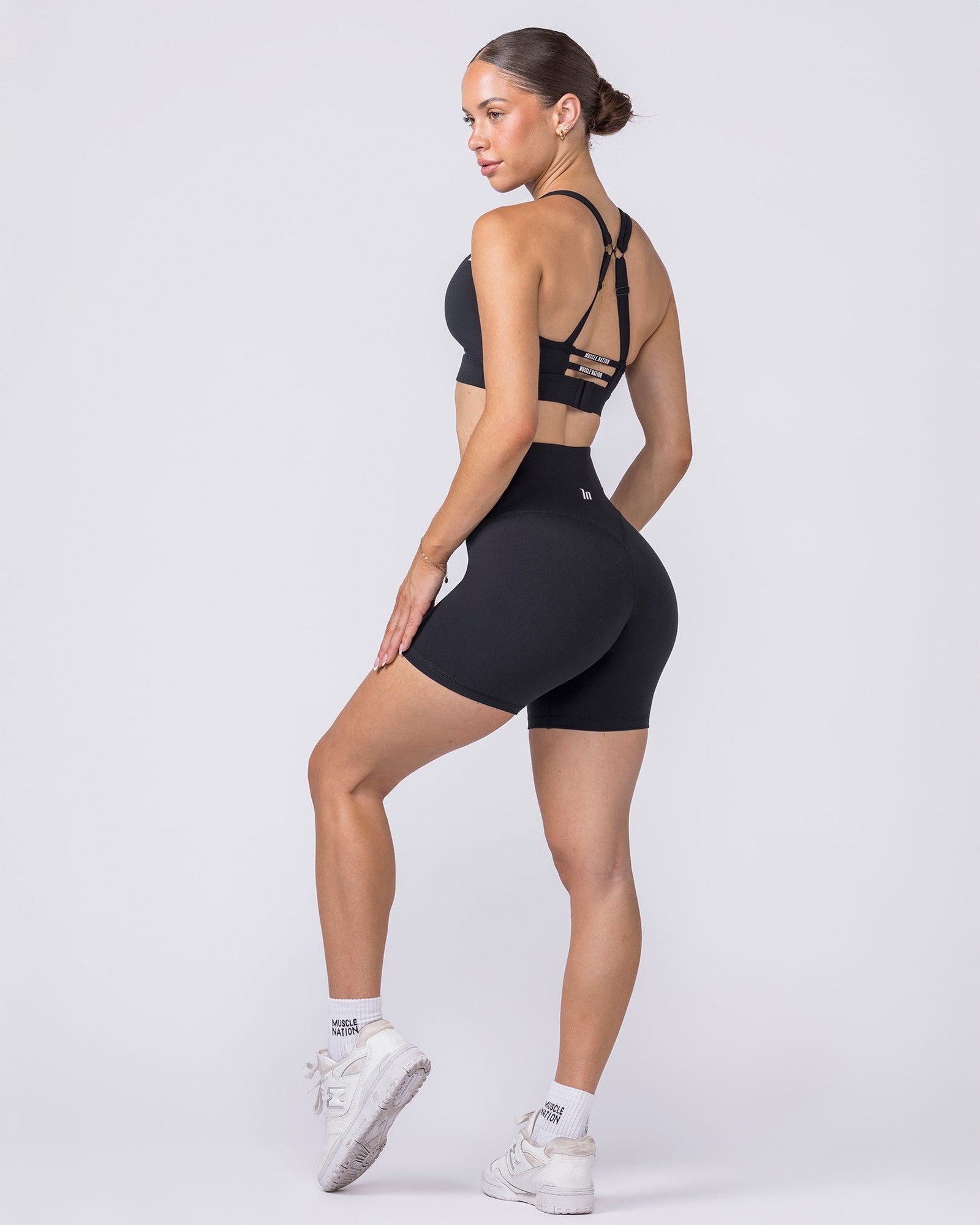 Unrivalled Bare Bike Shorts - Black