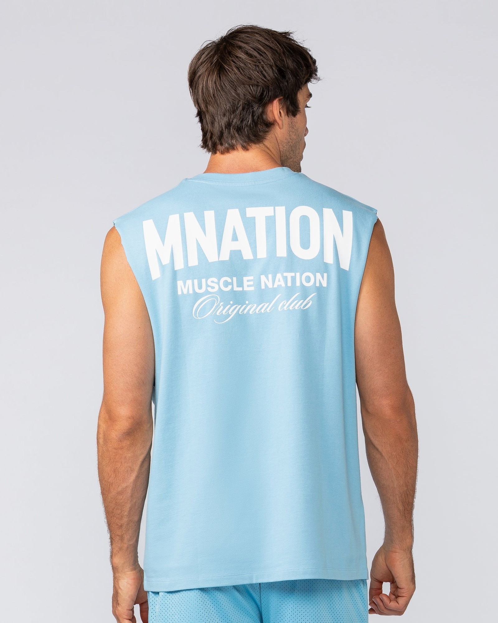 Heritage Muscle Tank - Light Blue