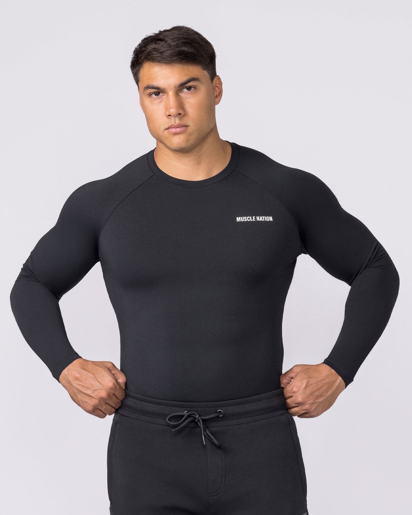 Apex Long Sleeve Tee - Black